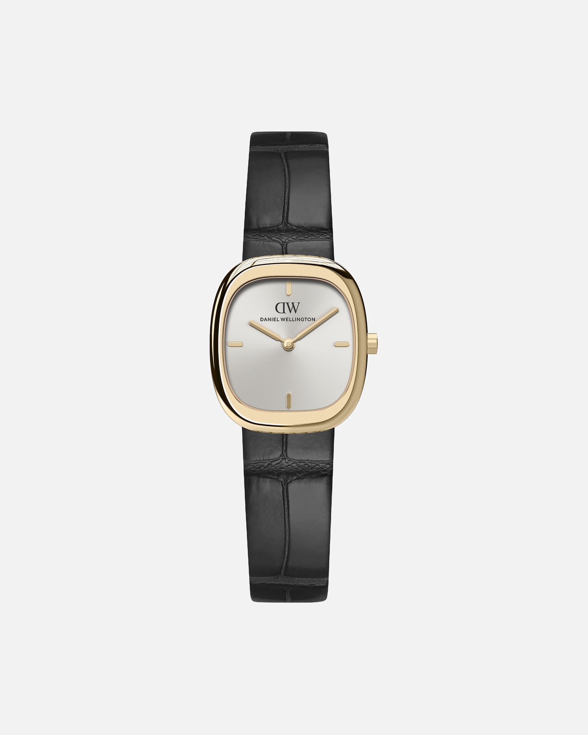 Uhr für Weiblich Daniel Wellington Damenuhr Edelstahl schwarz