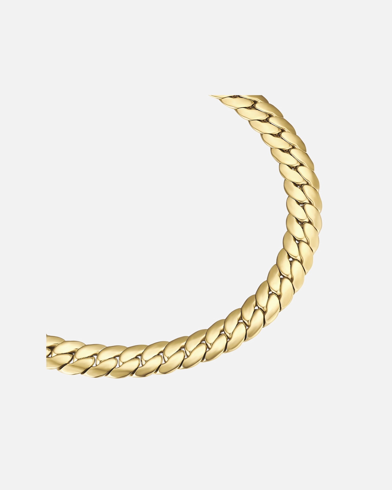 Armband für Männlich True Rebels Armband aus Edelstahl in gelbgold 21 cm