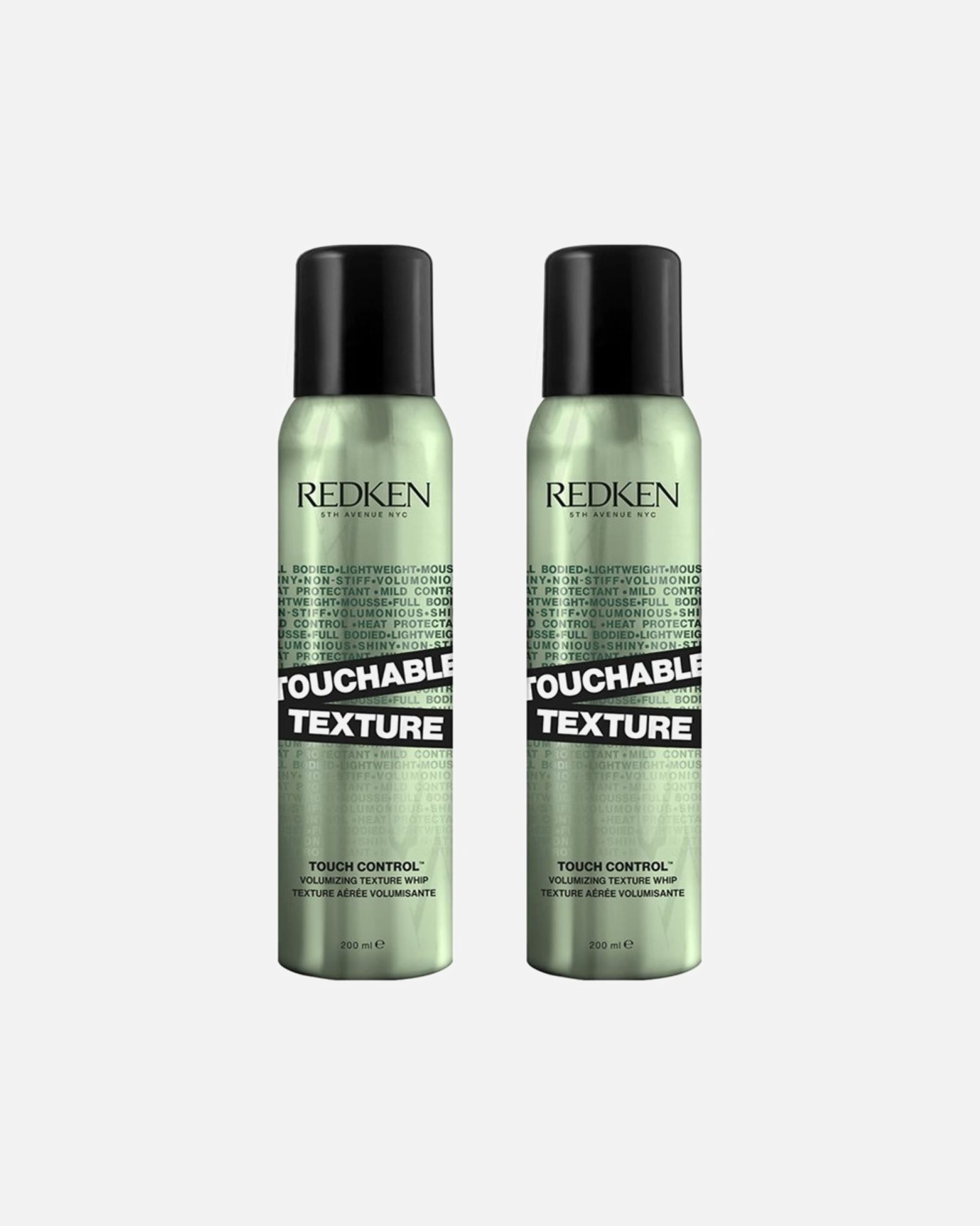 Schaumfestiger für Weiblich Redken Touchable Texture 2er Set 1 Stück
