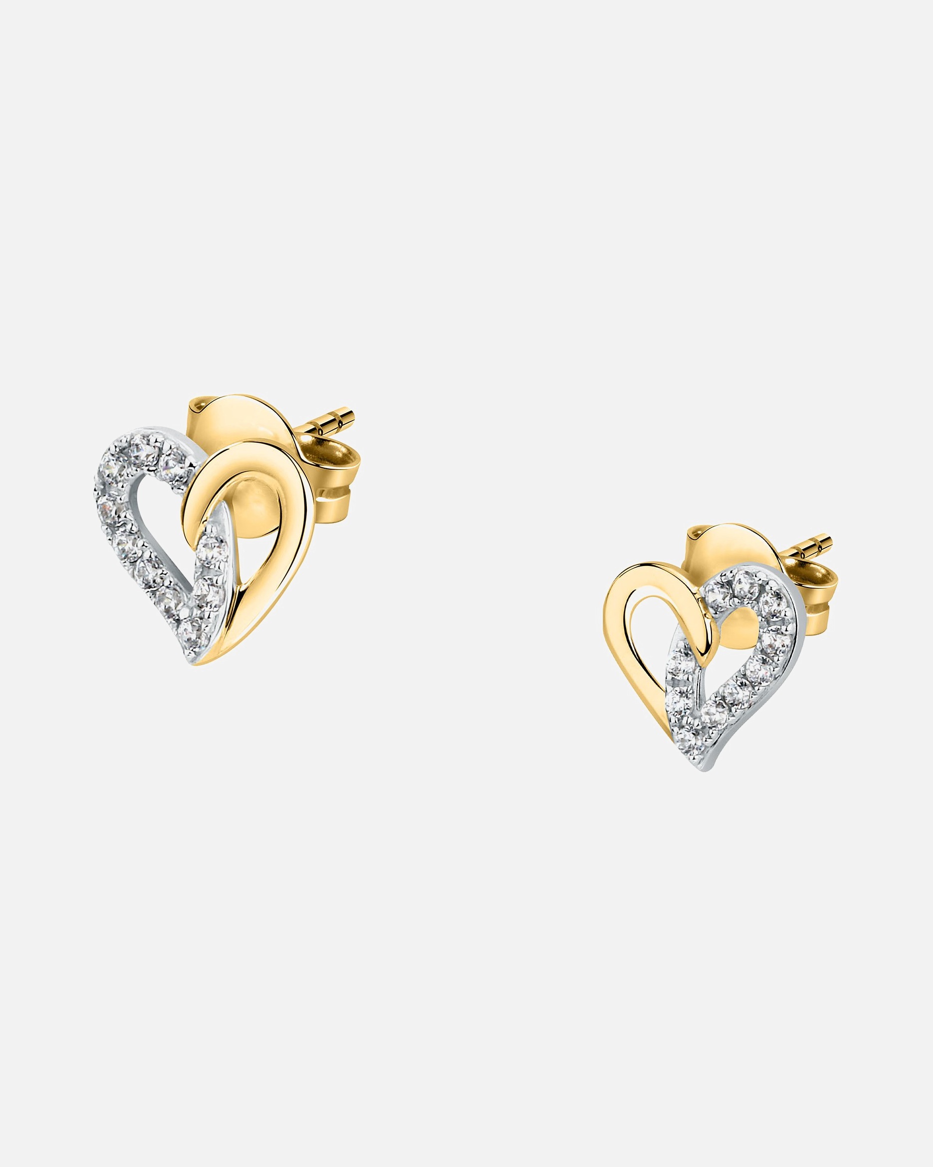 Ohrringe für Weiblich FAVS Ohrstecker 375er Gelbgold, 375er Weißgold 1 Stück