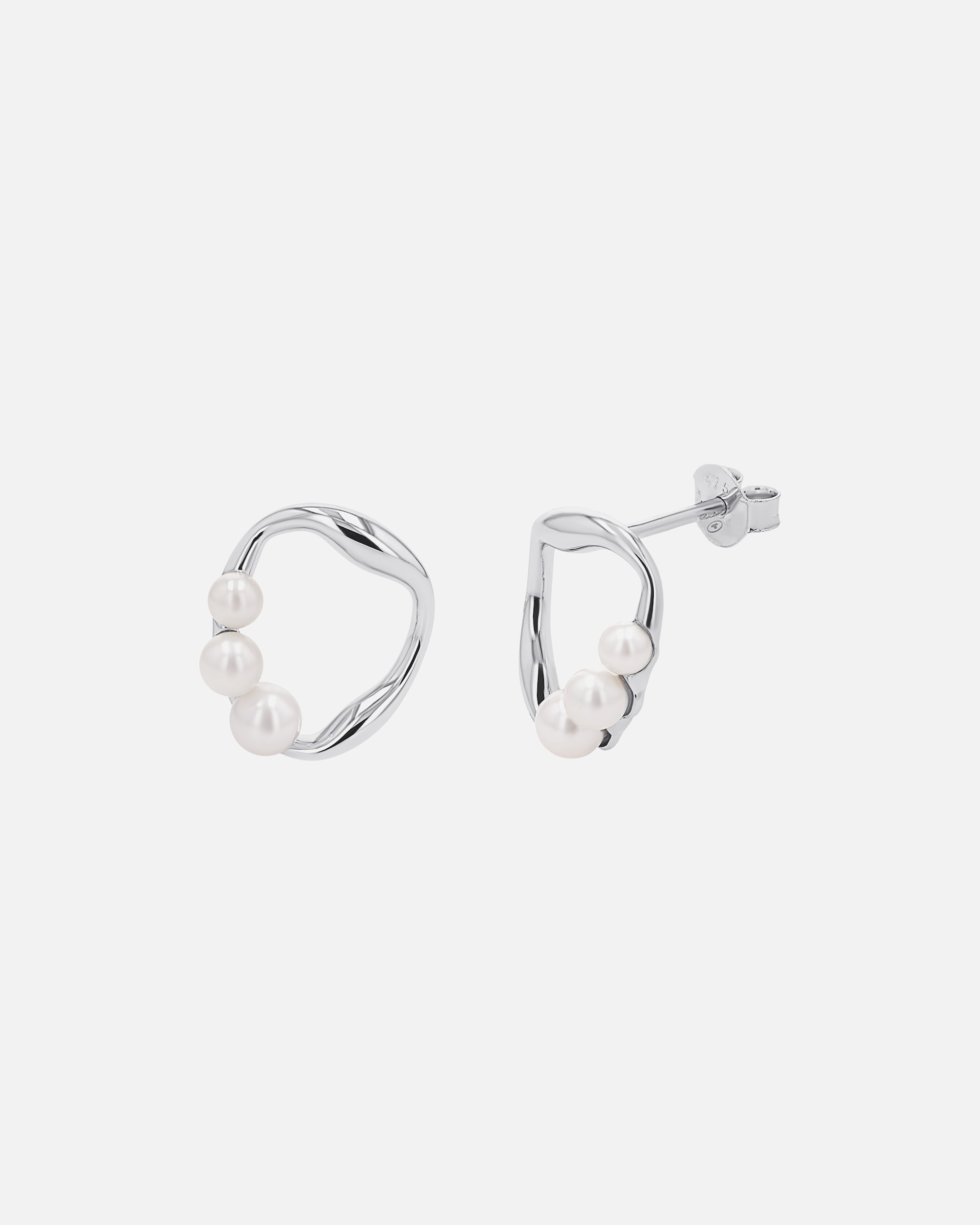 Ohrringe für Weiblich Tom Tailor Ohrstecker silber