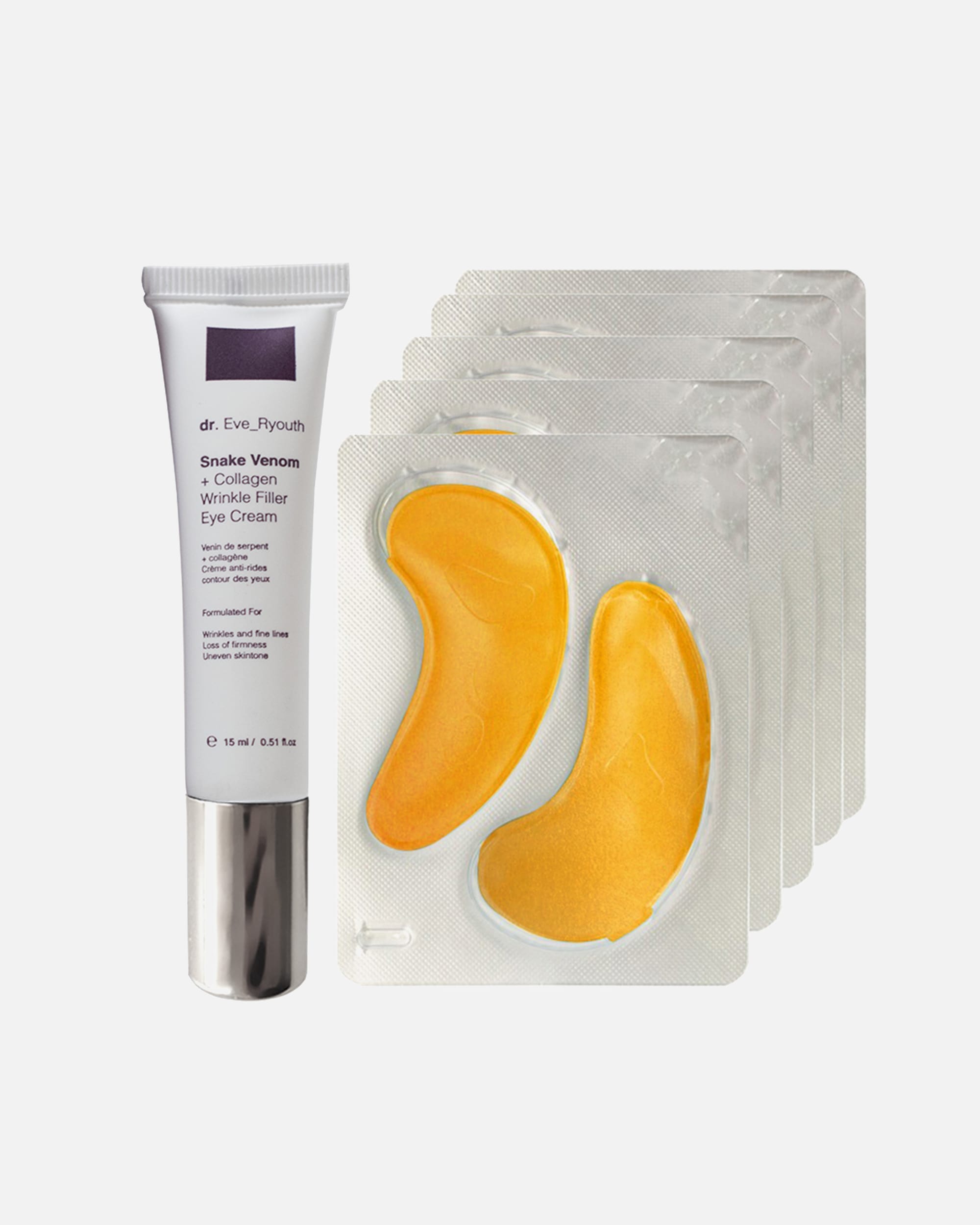 Augenpflegeset für Weiblich 24K Gold Komplettset 1 Stück