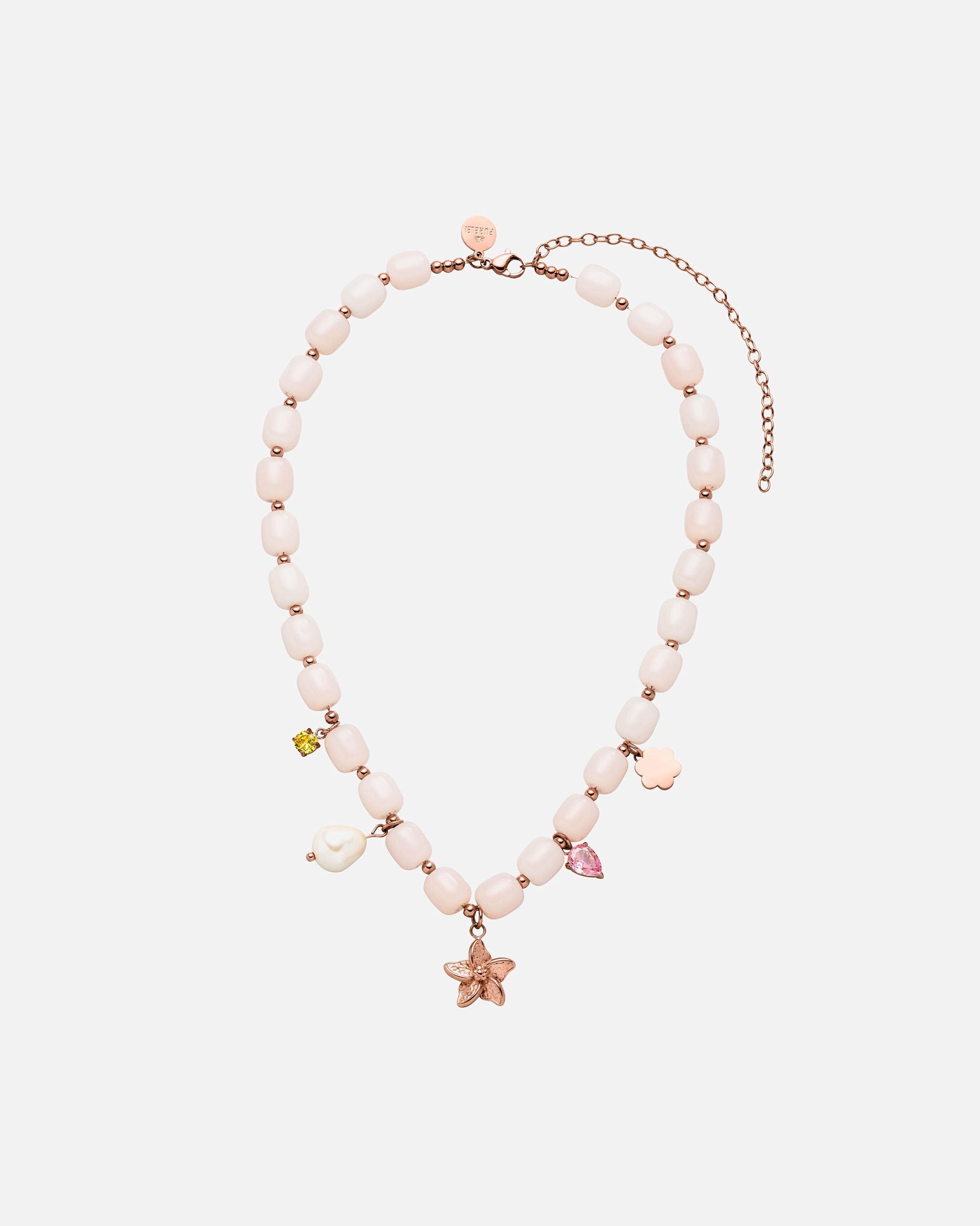 Halskette für Weiblich Purelei Spring Kette 100% Edelstahl Rosegold