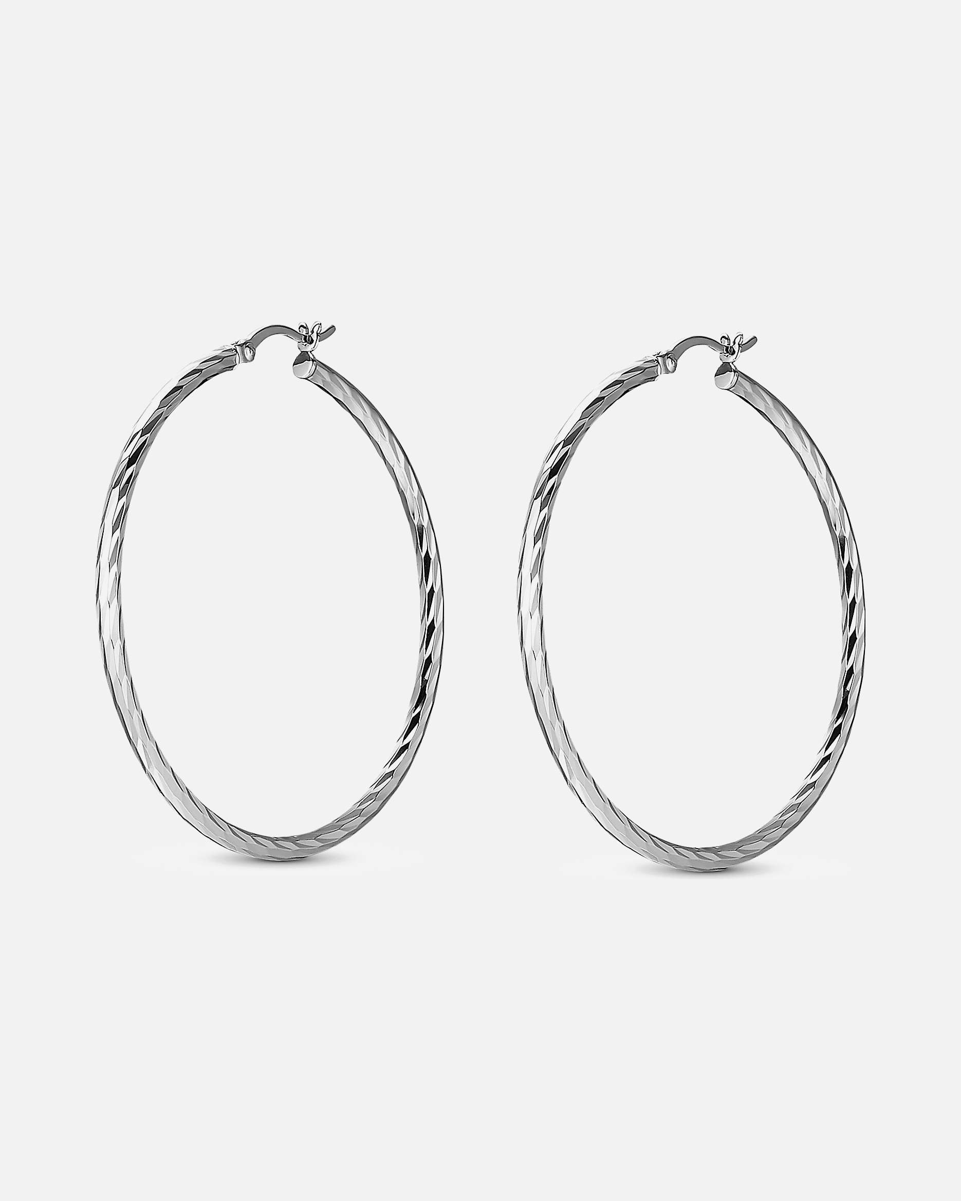 Ohrringe für Weiblich FAVS FAVS Damen-Creolen 925er Silber One Size 87194477 1 Stück