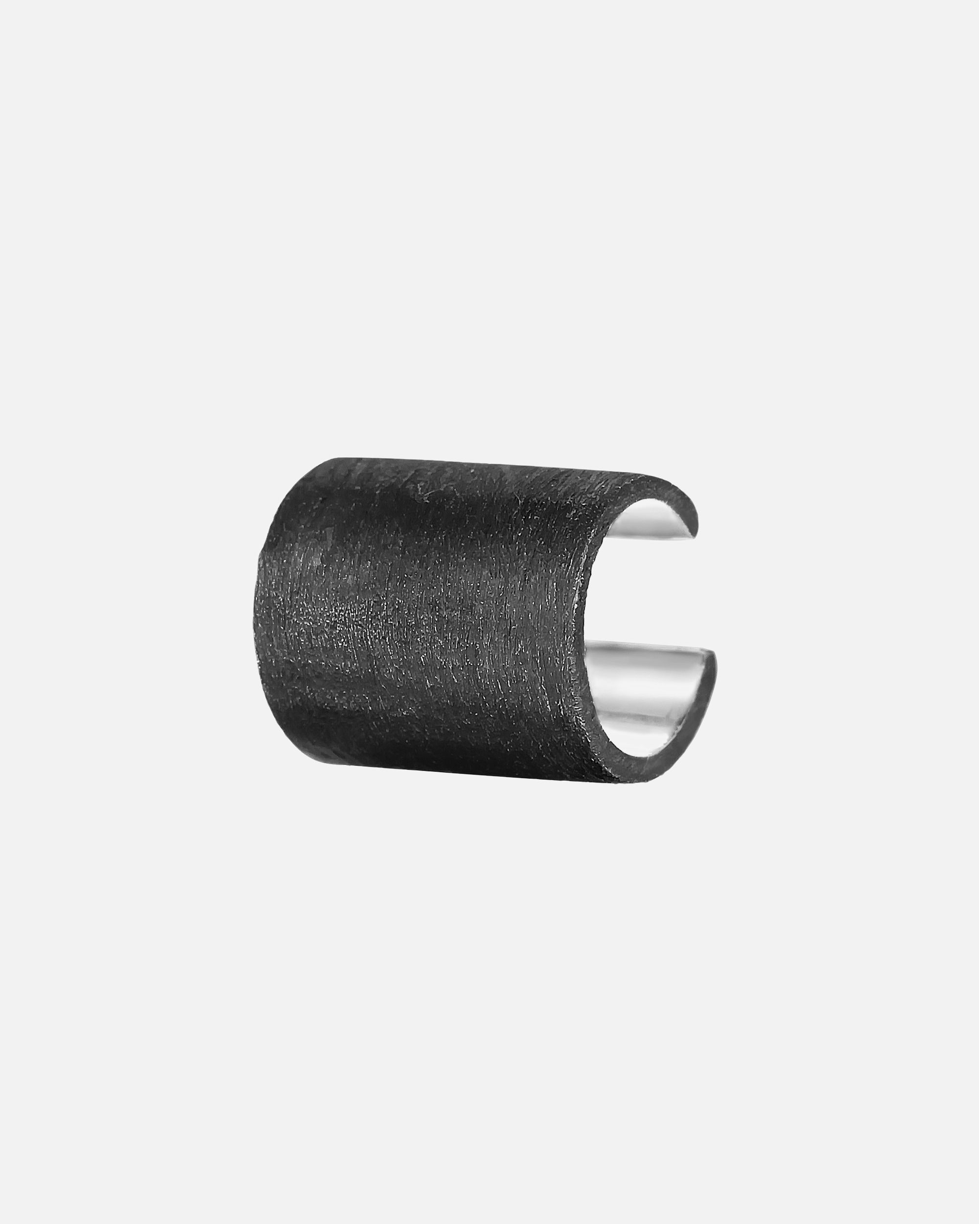 Ear Cuff für Männlich KUZZOI Earcuff Single Breit 925 Silber 1 Stück