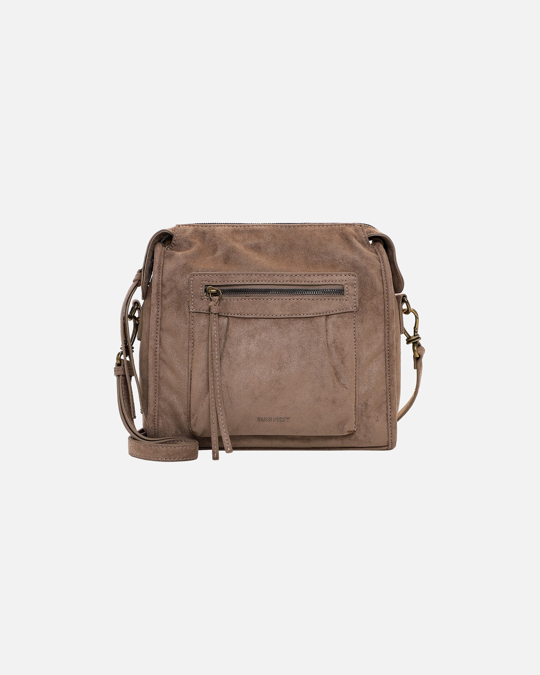 Tasche für Weiblich SURI FREY Umhängetasche SFY Brittney Darktaupe