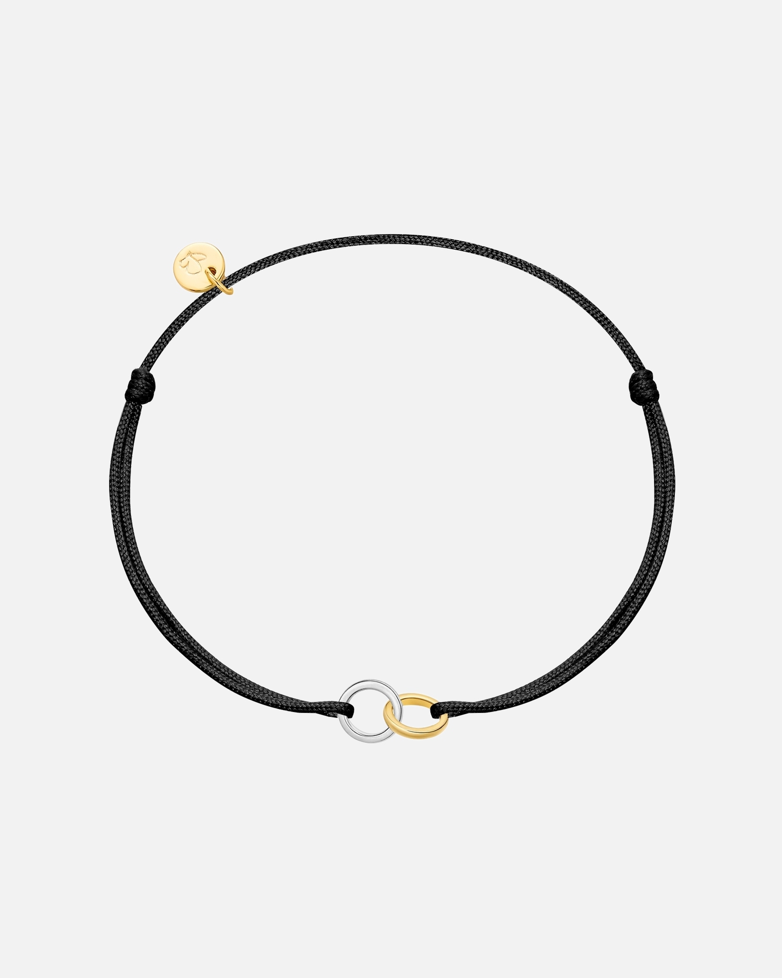 Armband für Weiblich Glanzstücke München Armband aus Sterling Silber in silber/gelbgold 15,0 - 22,0 cm, flexibel einstellbar