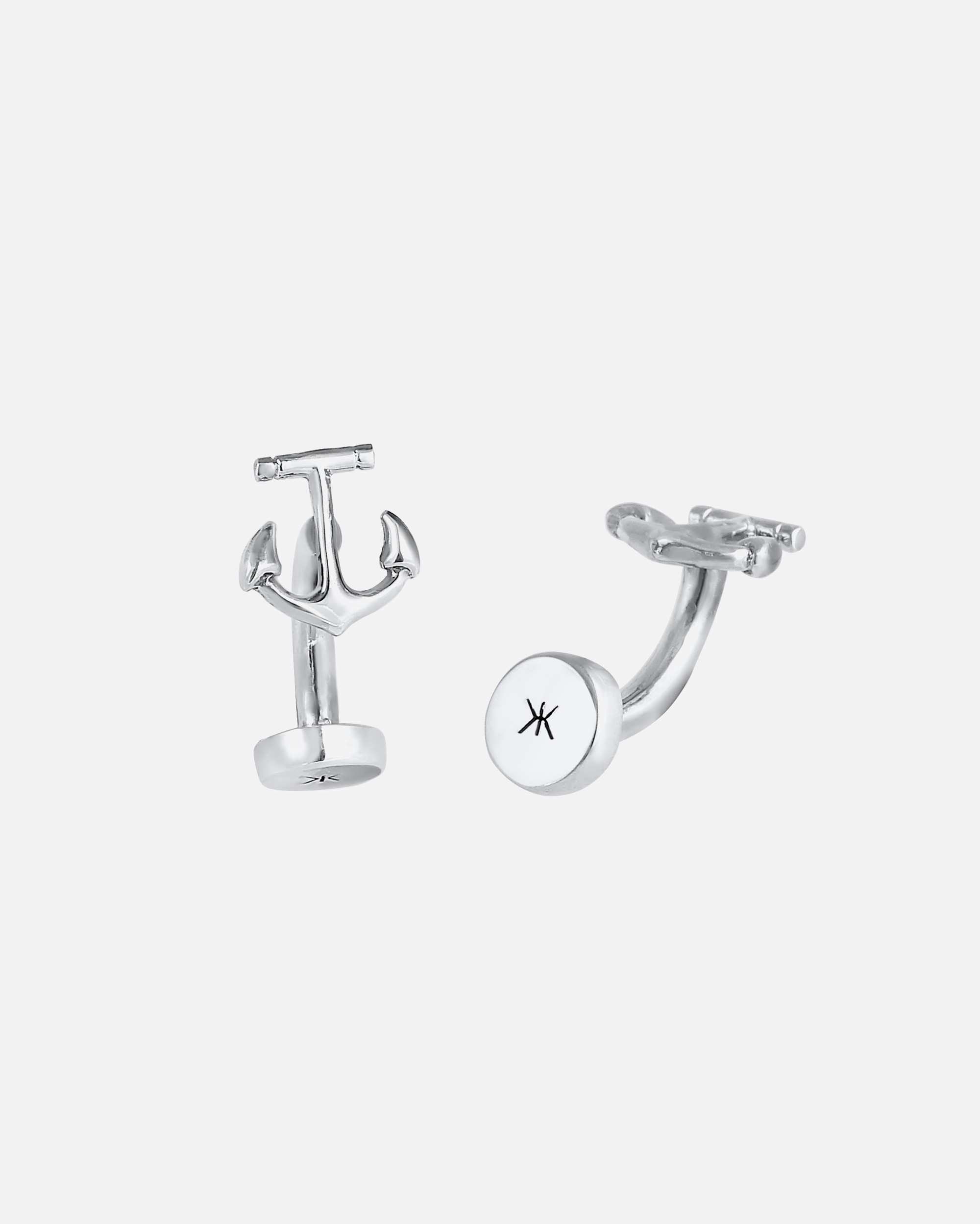 Manschettenknöpfe für Männlich Anker Symbol Maritim Edel 925 Silber 1 Stück
