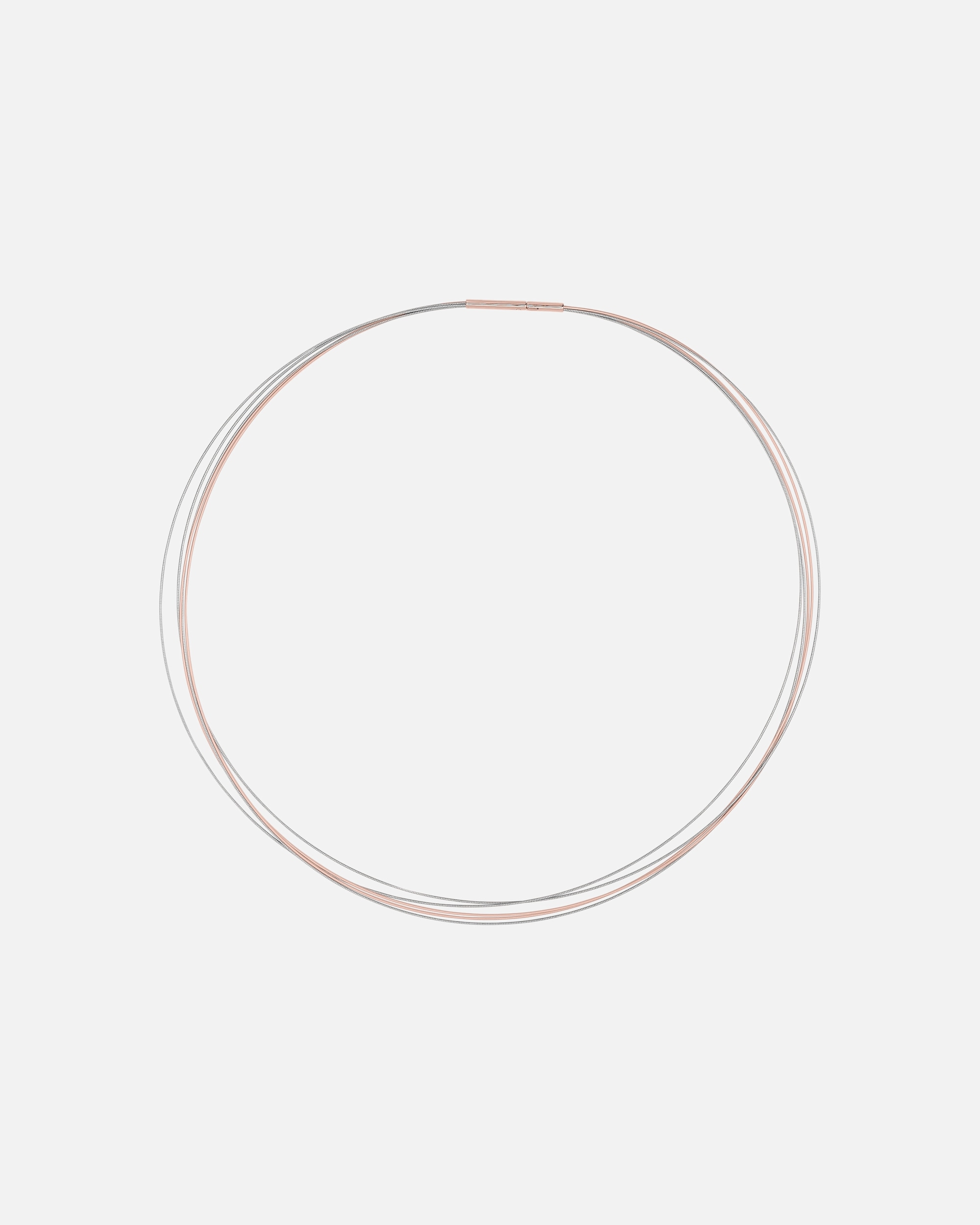 Halskette für Weiblich Heideman Kette Linea 5 silberfarben poliert 40cm