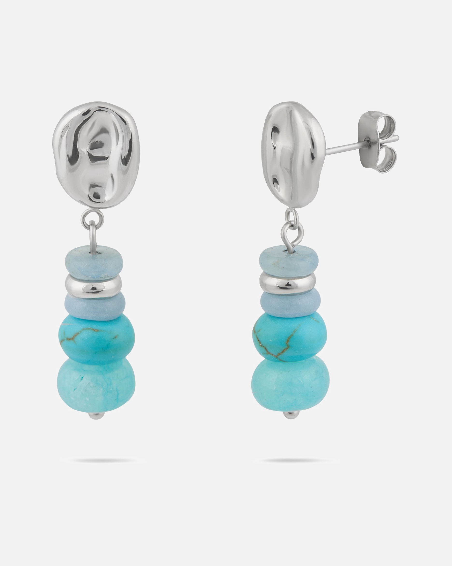 Ohrringe für Weiblich Tamaris Ohrhänger Edelstahl, Farbstein silber