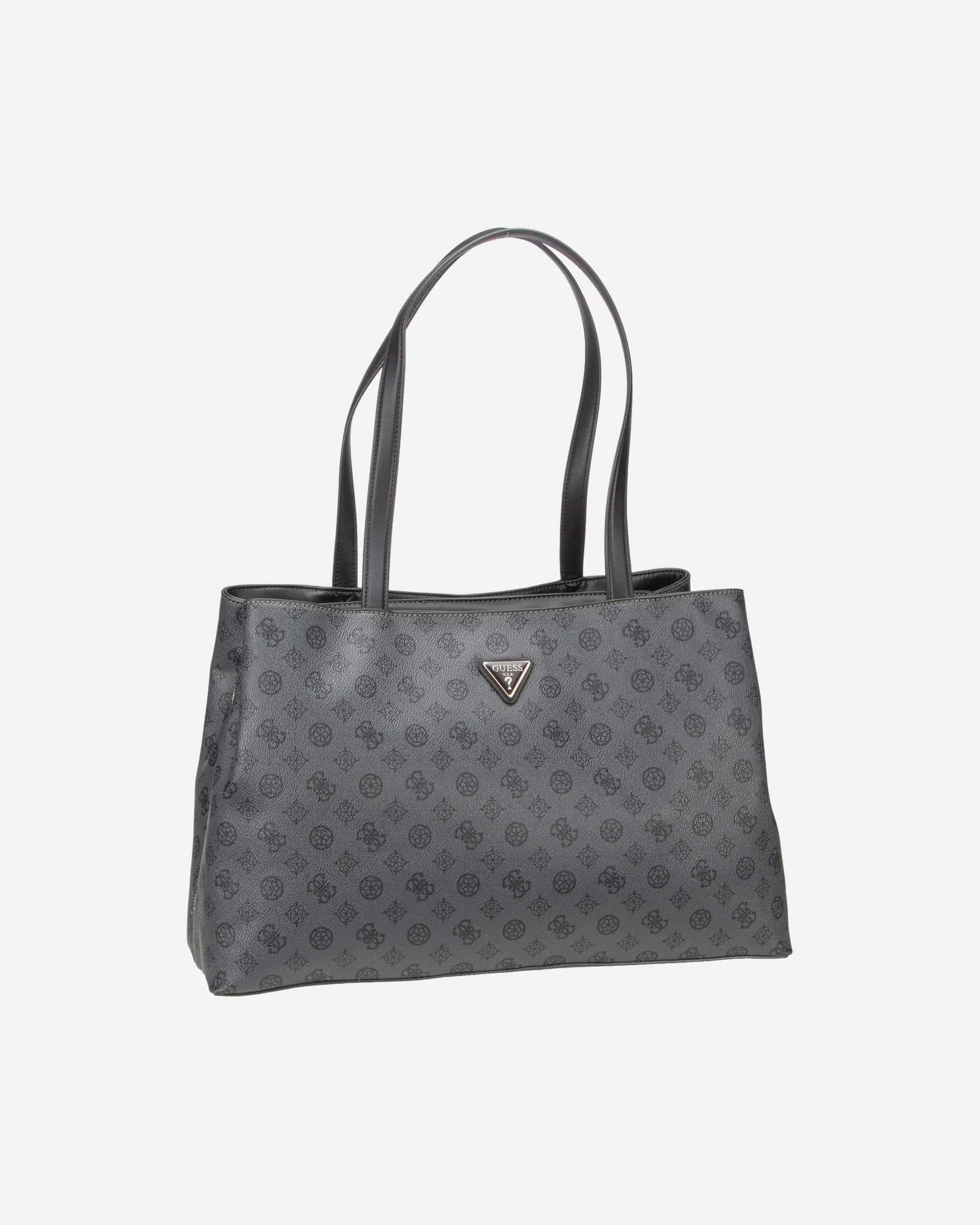 Shopper für Weiblich GUESS Shopper Wilder Tri Compartment Tote charcoal