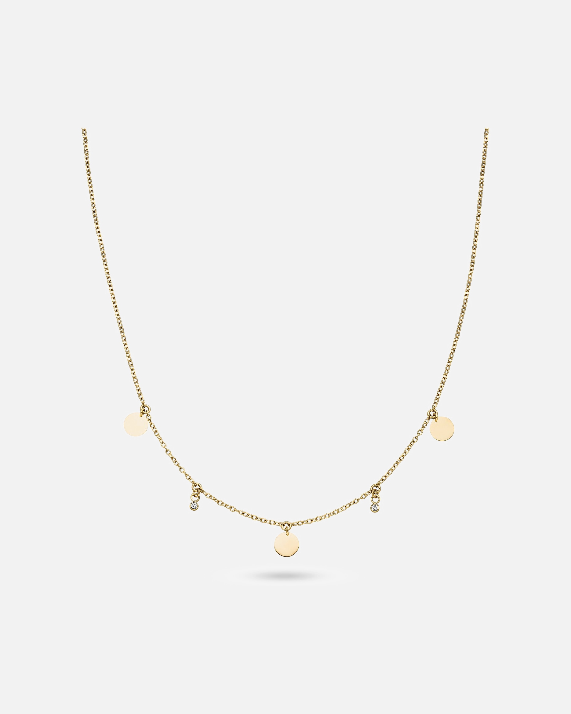 Kette für Weiblich s.Oliver Kette Edelstahl gold