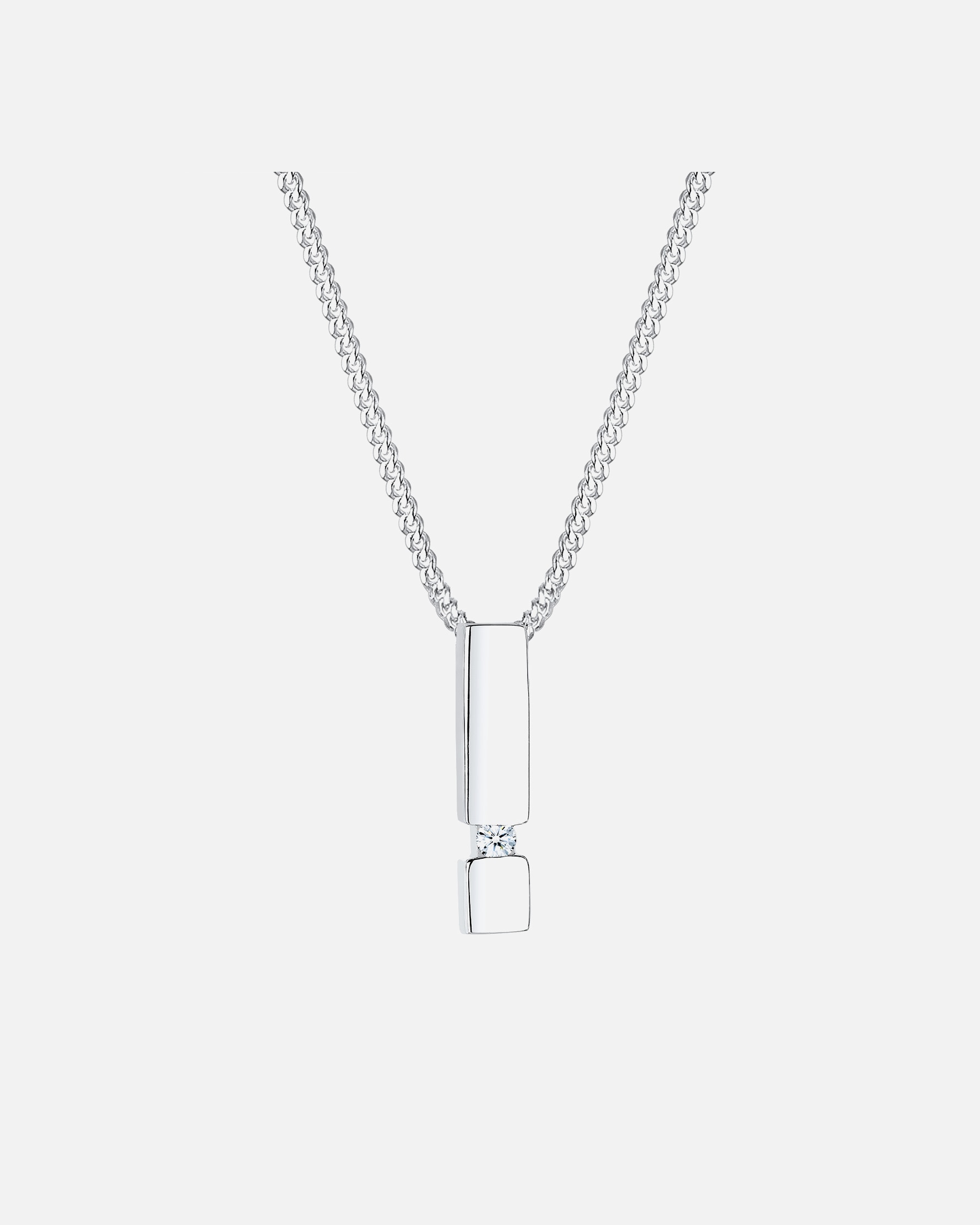 Halskette für Weiblich Elli DIAMONDS Stab Diamant 925 Sterling Silber 45