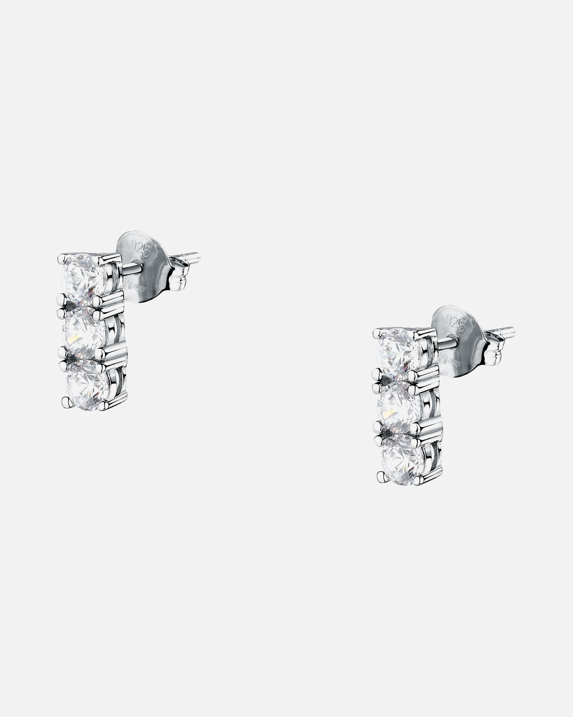 Ohrringe für Weiblich Morellato Default Brand Line Ohrstecker 925er Silber, recycelt One Size