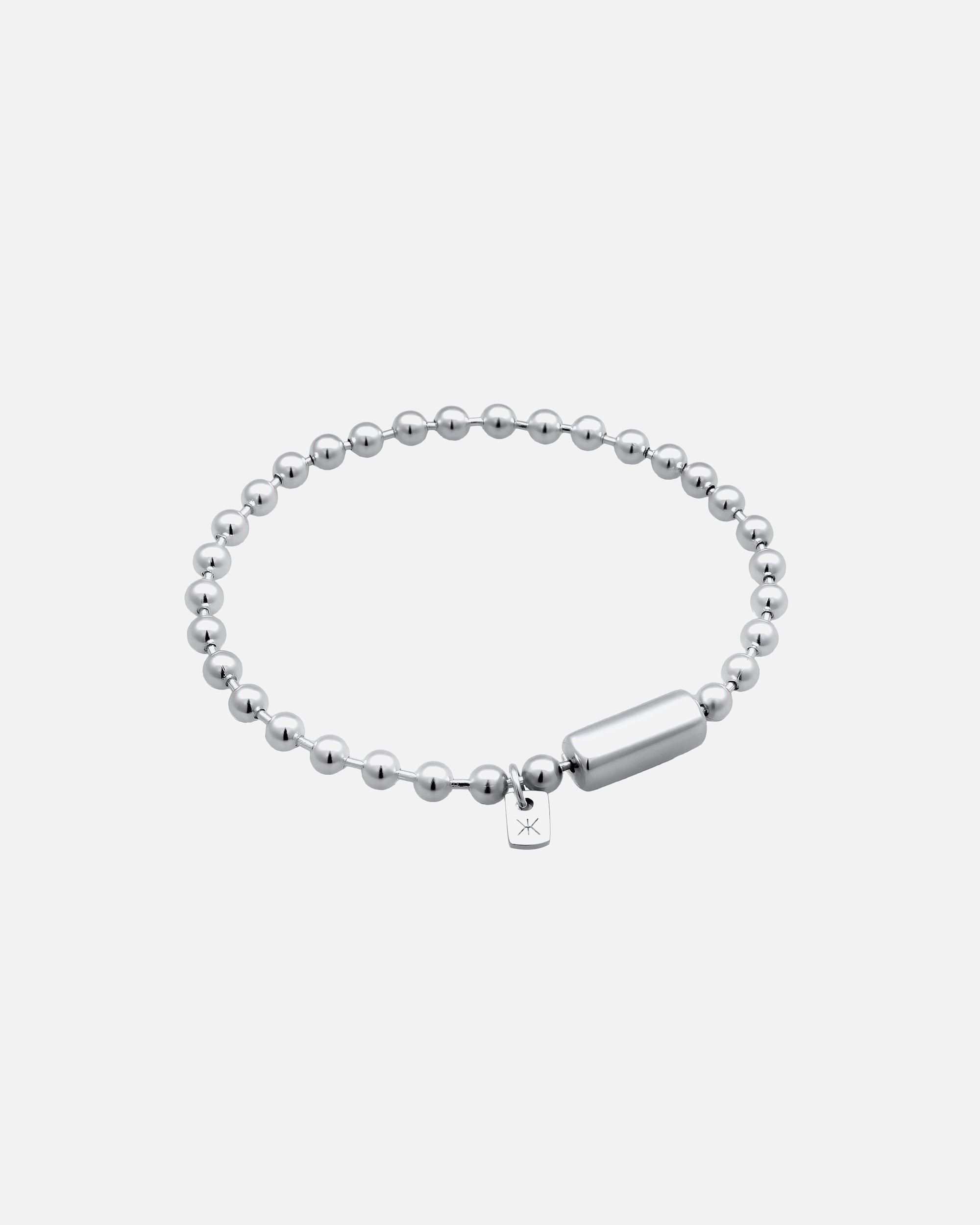 Armband für Männlich KUZZOI Kugelkette 925 Sterling Silber 1 Stück