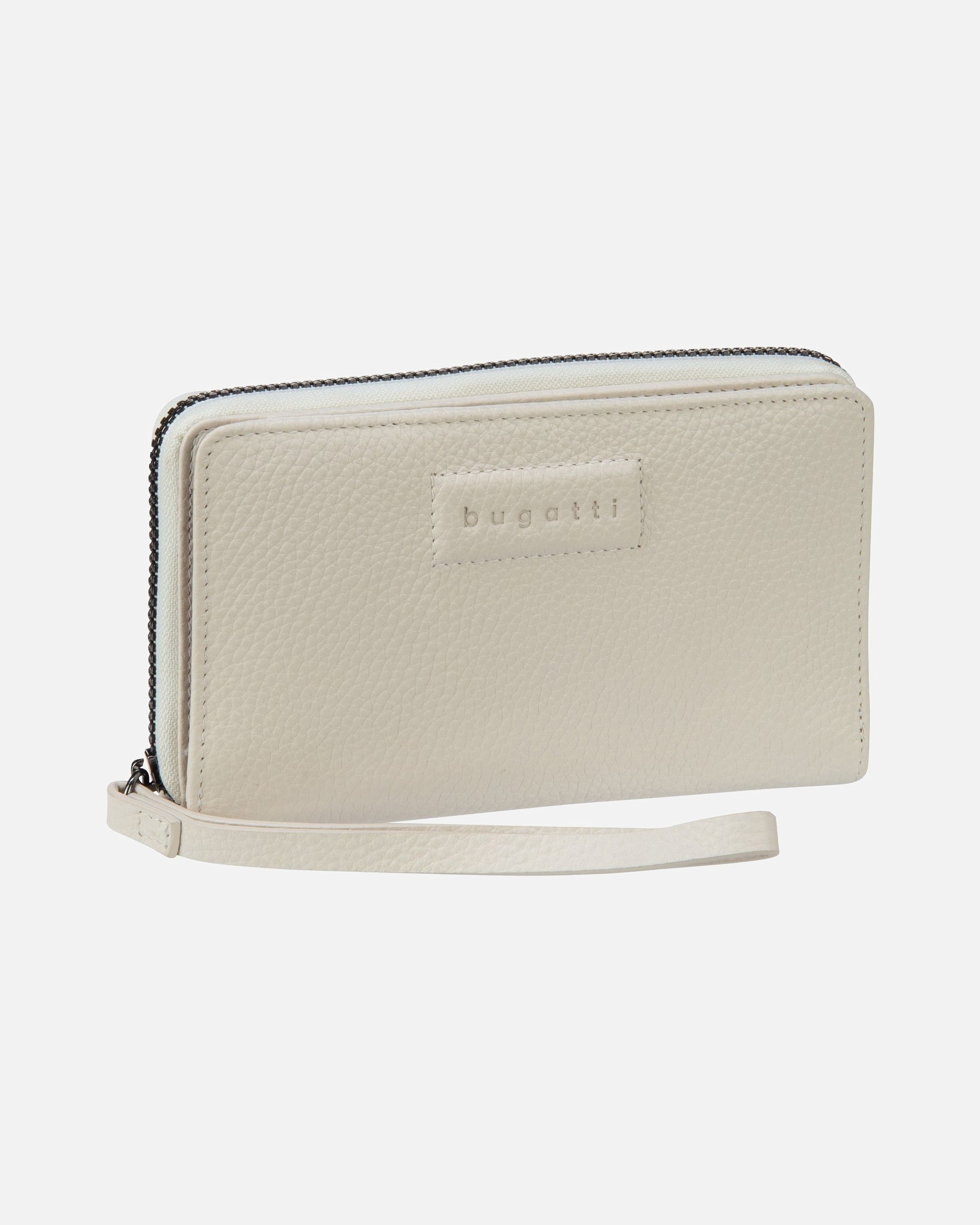 Portemonnaie für Weiblich Bugatti Geldbörse Elsa Zip Ladies II Weiß