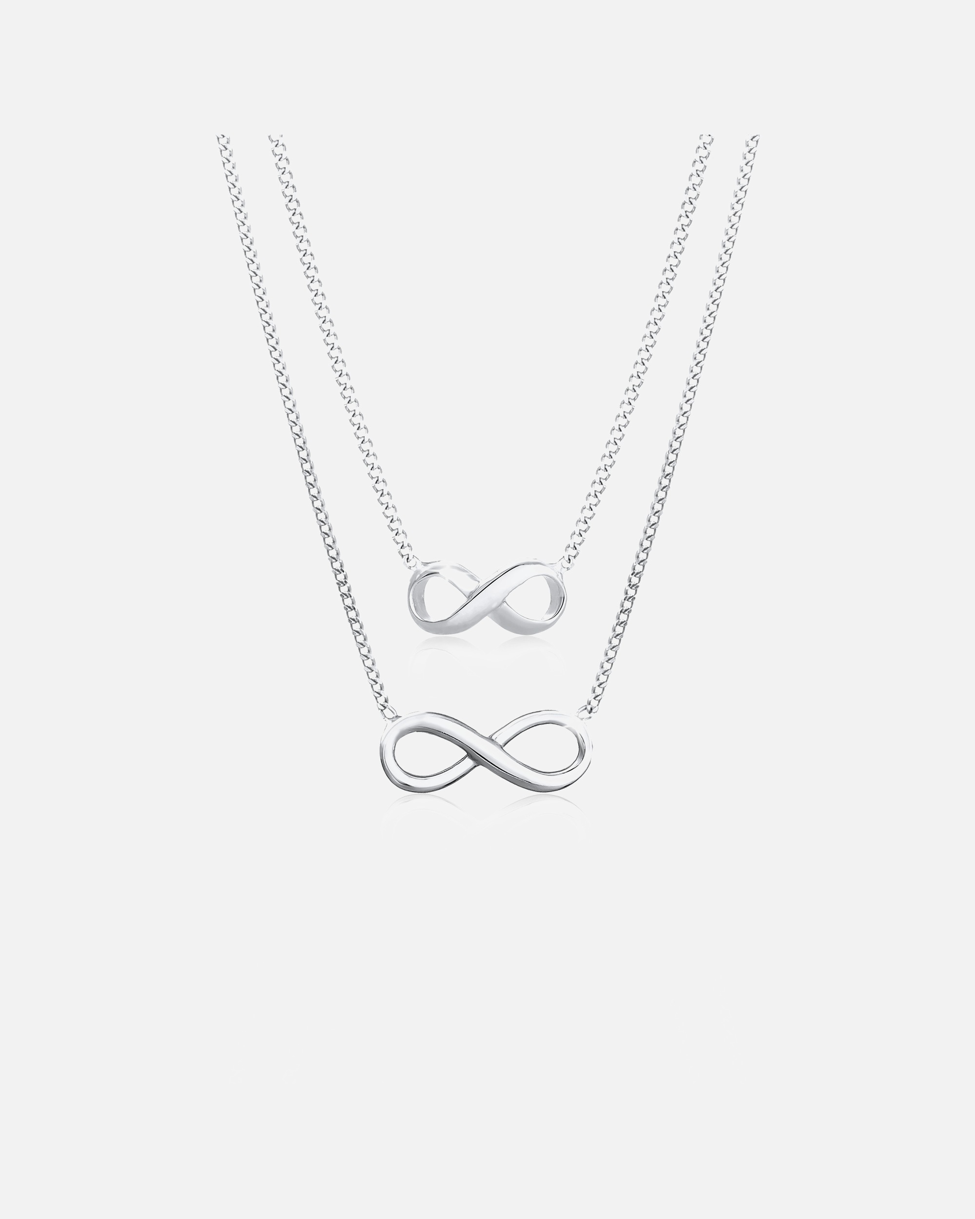 Schmuckset für Weiblich Elli Infinity Mutter Tochter 2er Set 925 Silber 1 Stück