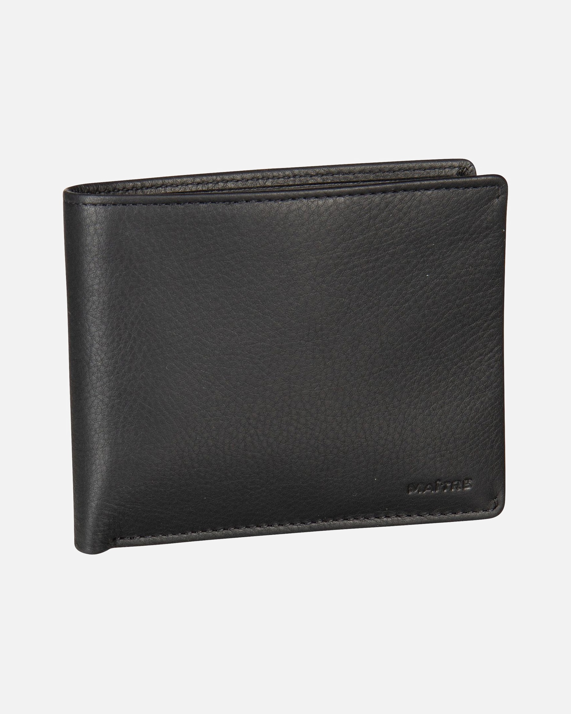 Portemonnaie für Männlich Maître Geldbörse F3 Gilbrecht Billfold H4 Black