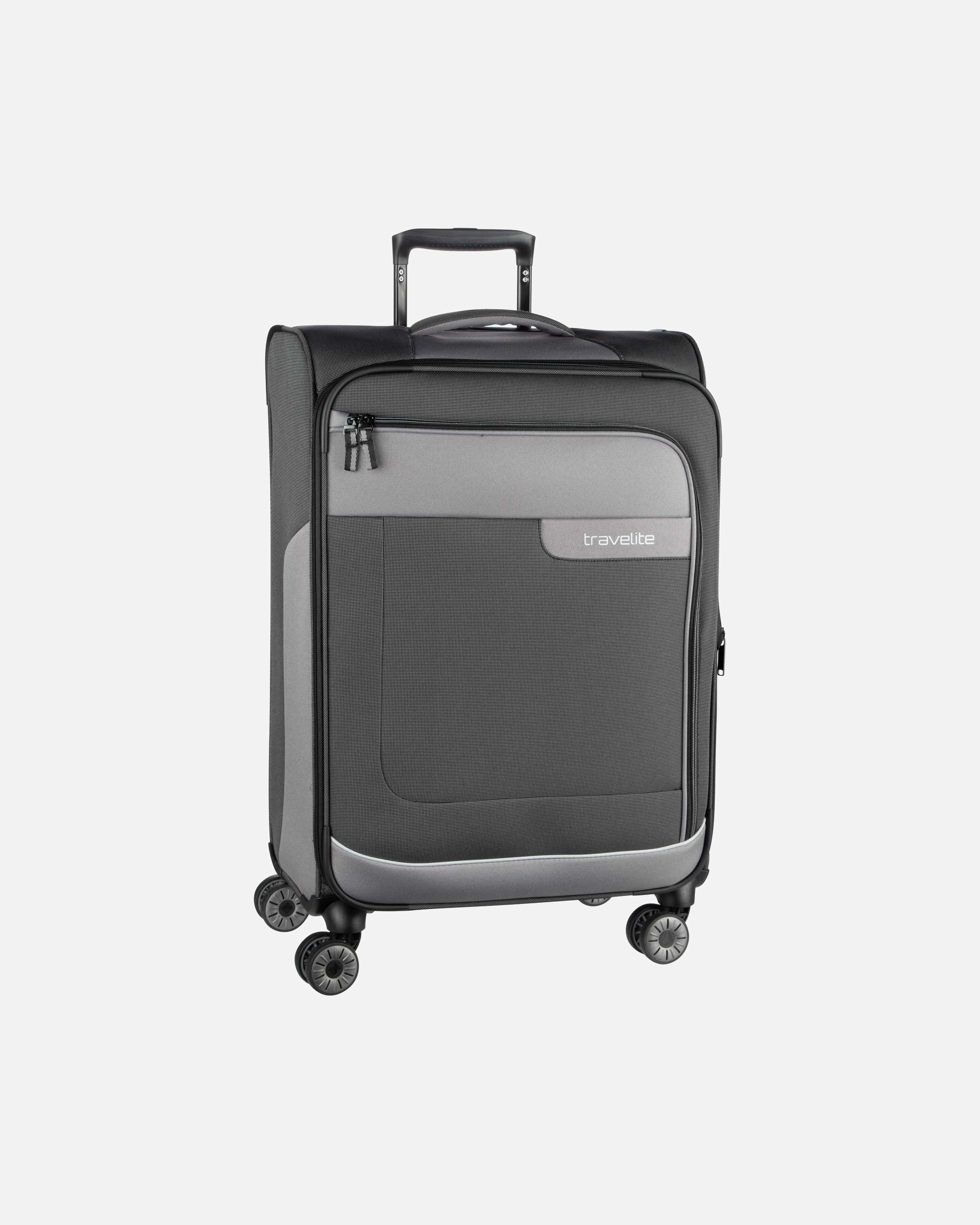 Trolley für Unisex Travelite Trolley Viia 4w Trolley M Schiefer
