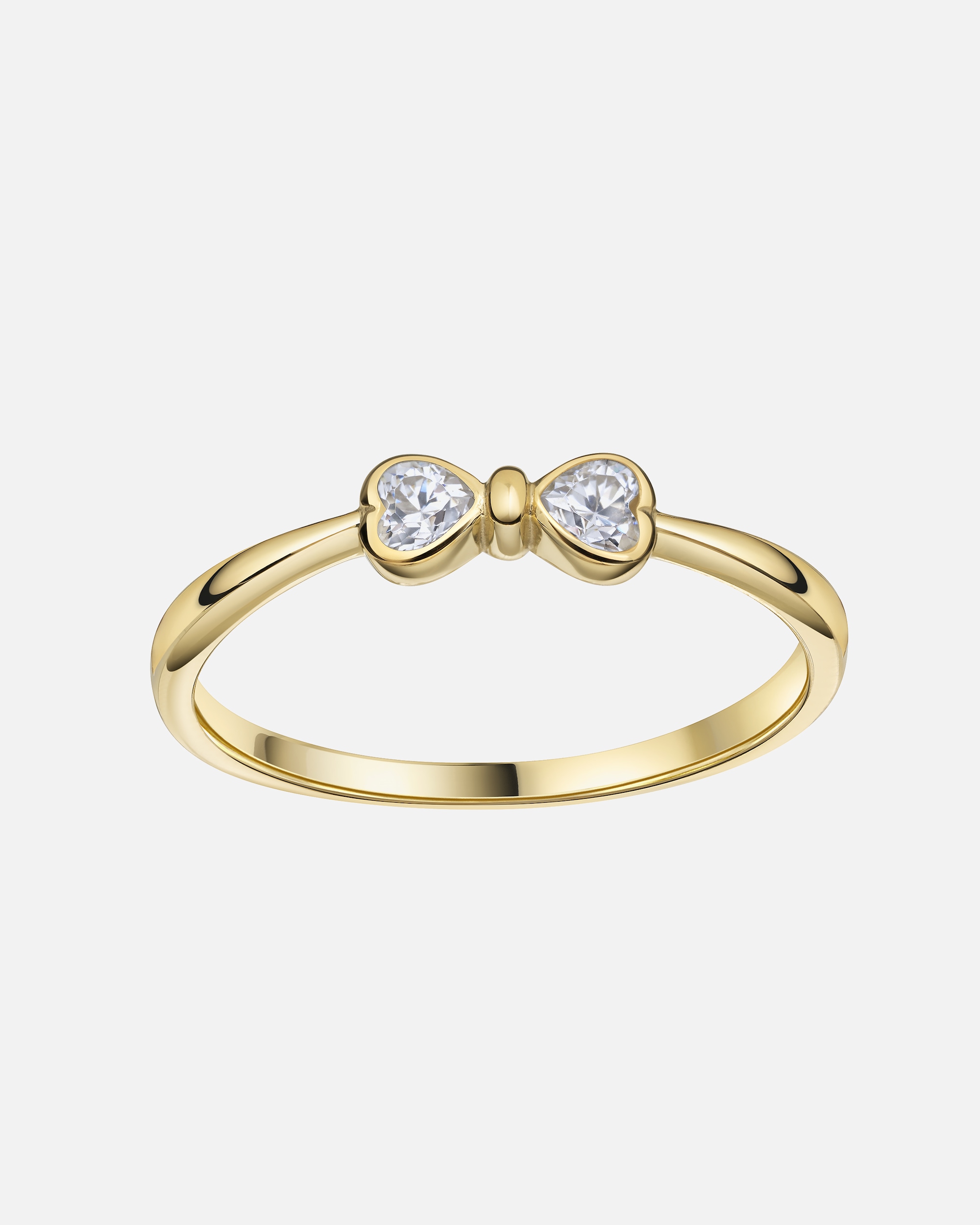 Ring für Weiblich Celesta Ring 375 Gelbgold Zirkonia 375/- Gold Zirkonia weiß 056 (1 Stück7,8)