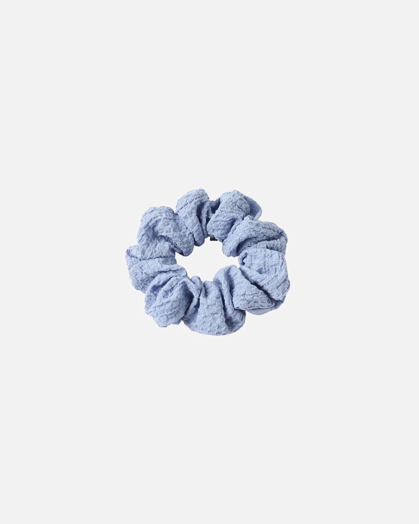 Haargummi für Weiblich Frida Scrunchie Hellblau
