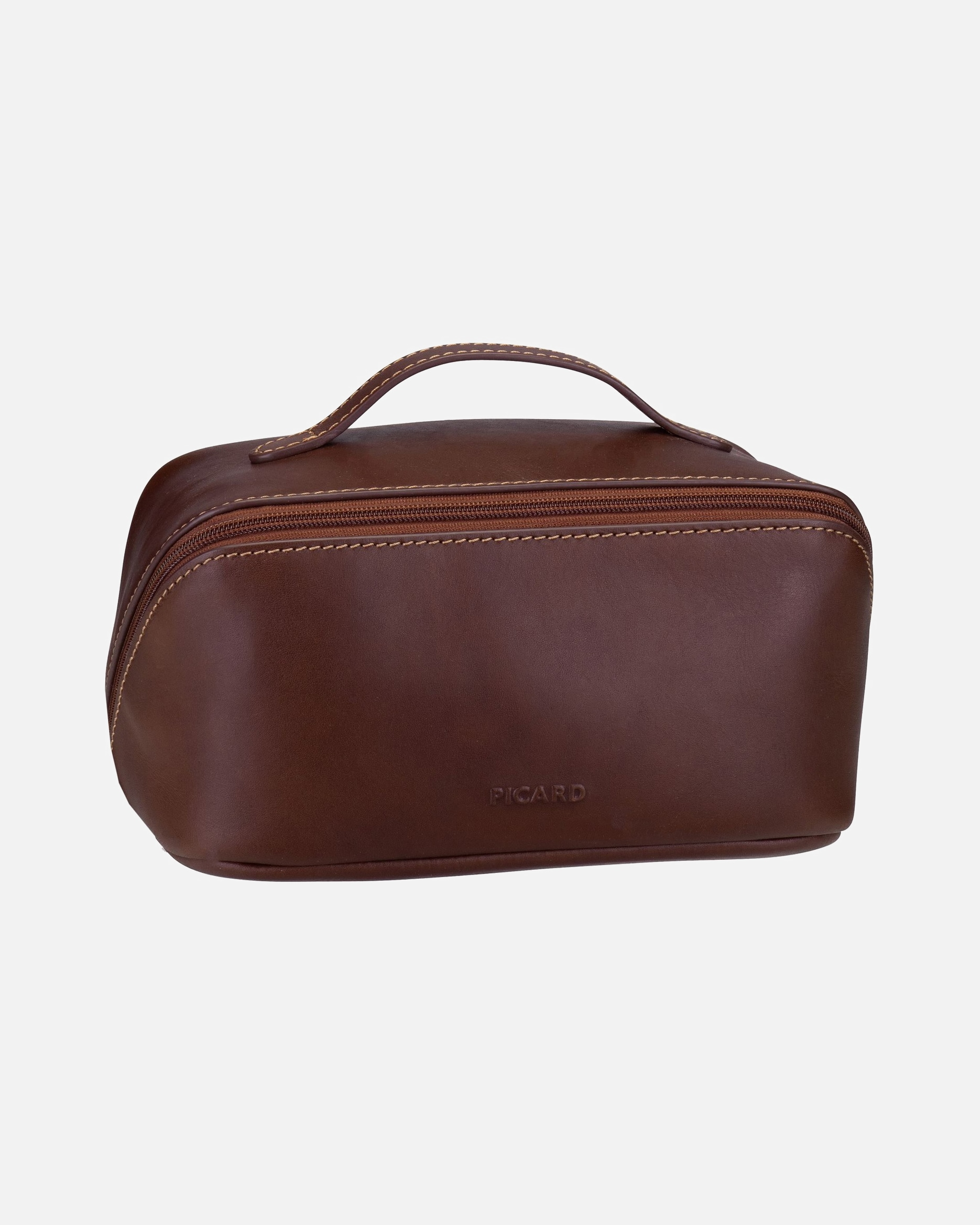 Kulturtasche für Unisex Picard Kulturbeutel Toscana Kastanie