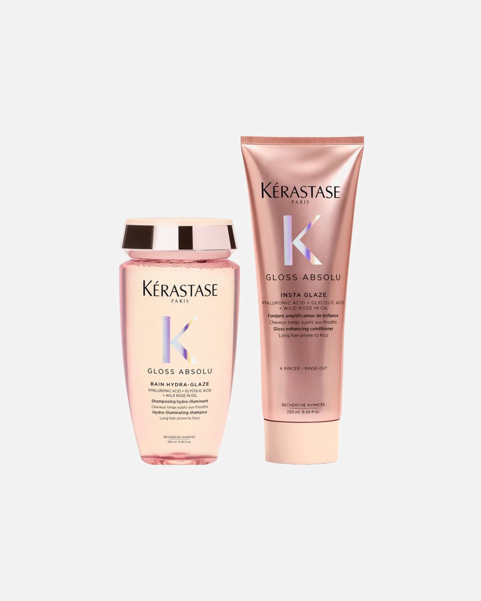 Haarpflegeset für Weiblich Kérastase Gloss Absolu Duo (Bain / Fondant) 1 Stück
