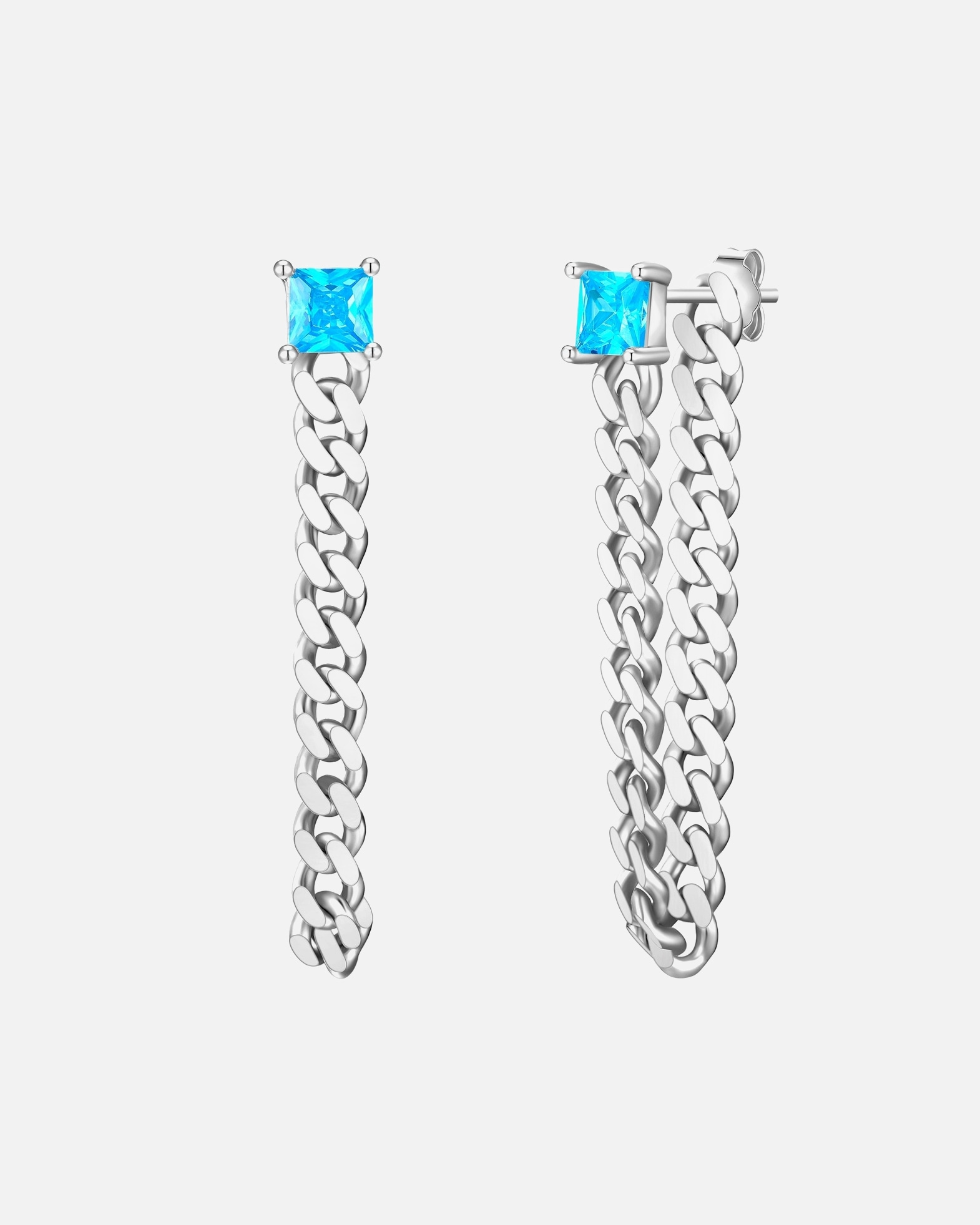 Ohrringe für Weiblich Glanzstücke München Ohrhänger aus Sterling Silber in Silber mit Glaskristall 1 Stück