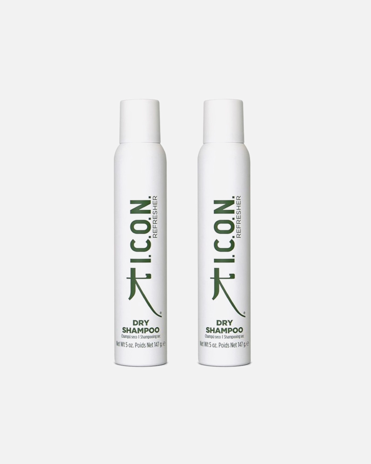 Trockenshampoo für Weiblich ICON DRY SHAMPOO erfrischend 2er Set 1 Stück