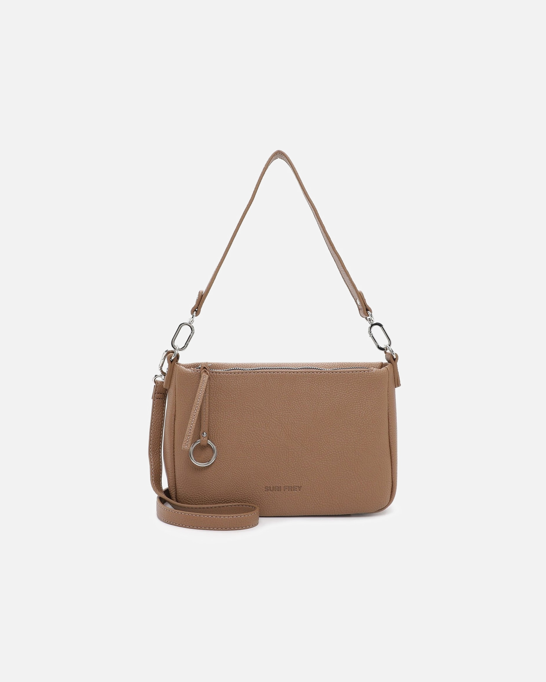 Clutch für Weiblich SURI FREY Umhängetasche SFY Debby Darktaupe