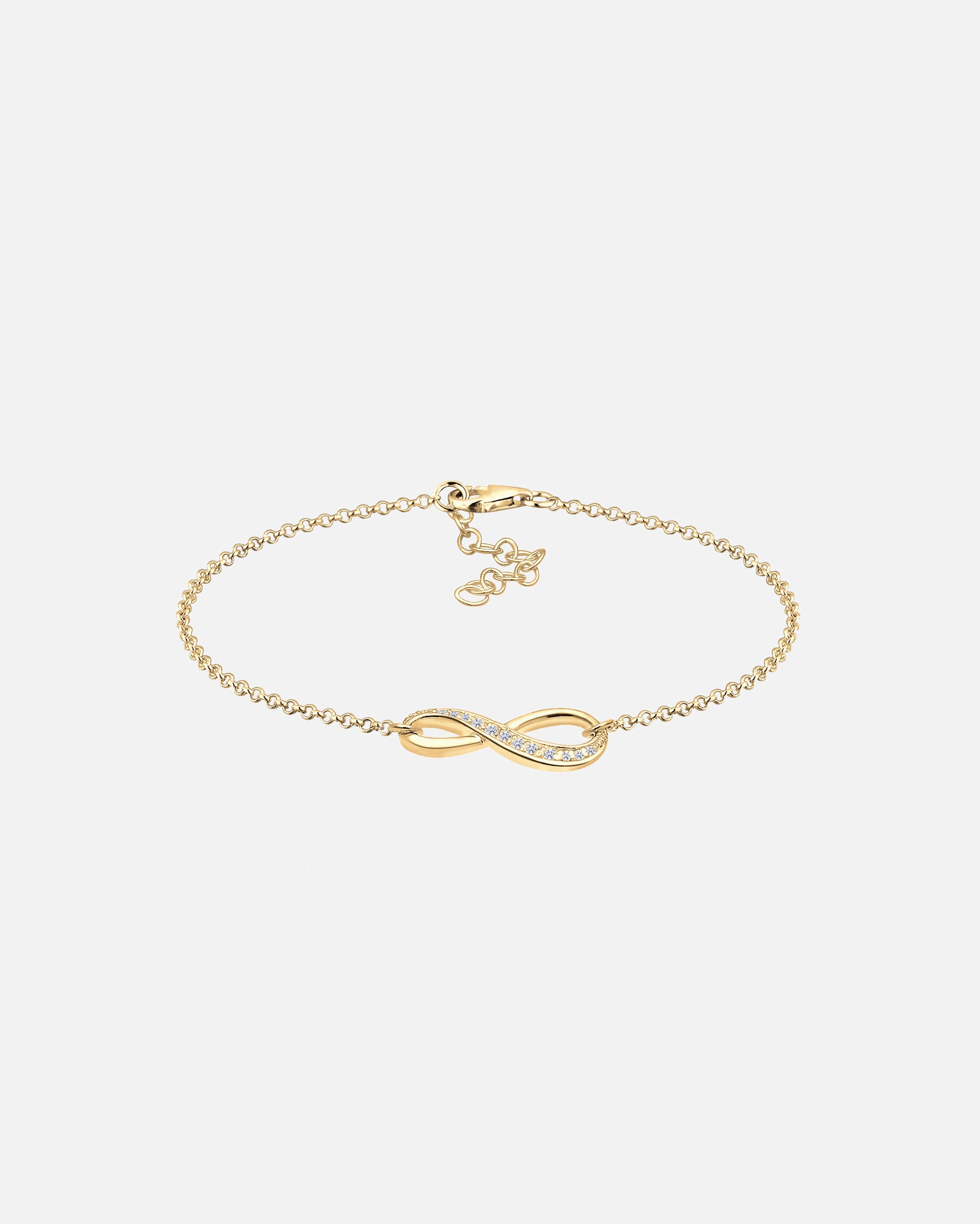 Armband für Weiblich Elli Infinity Symbol Endlos Zirkonia 925 Silber 1 Stück