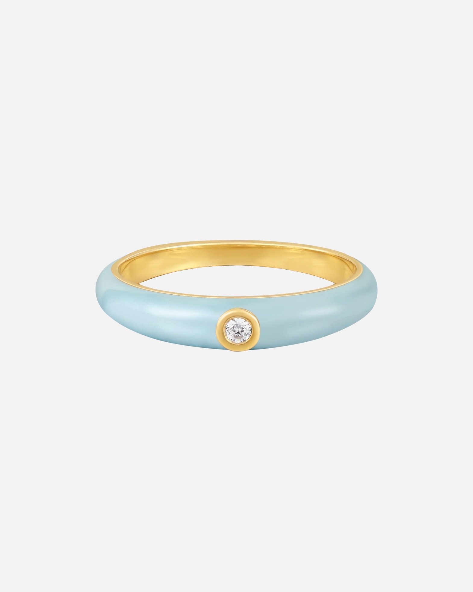 Ring für Weiblich Glanzstücke München Ring aus Sterling Silber in gelbgold mit Zirkonia 58