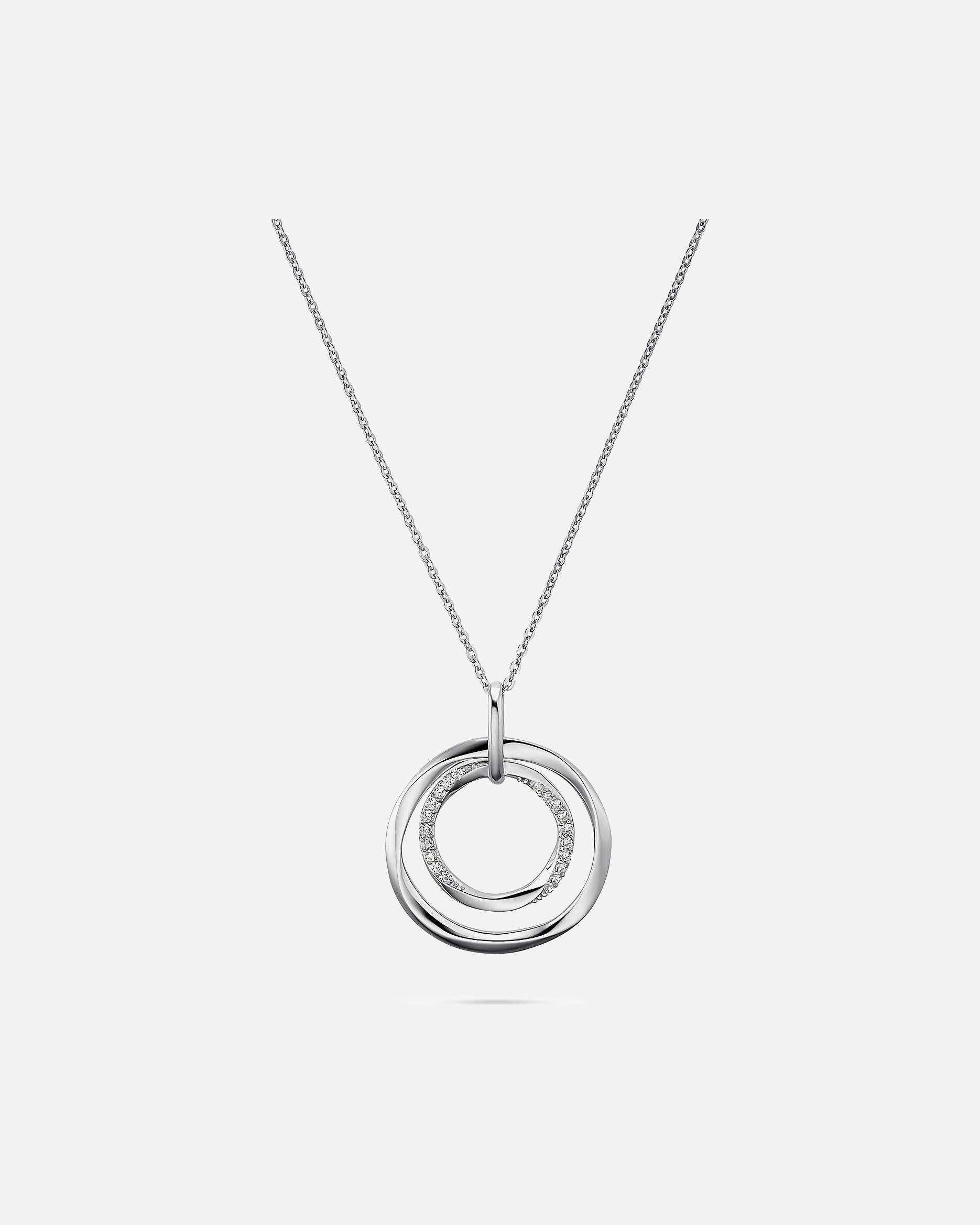 Halskette für Weiblich FAVS FAVS Damen-Kette 925er Silber 20 Zirkonia One Size 87613151 1 Stück