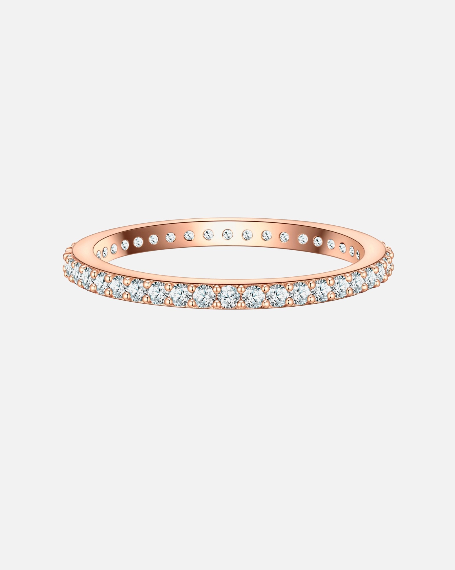 Ring für Weiblich Glanzstücke München Ring aus Sterling Silber in roségold 48