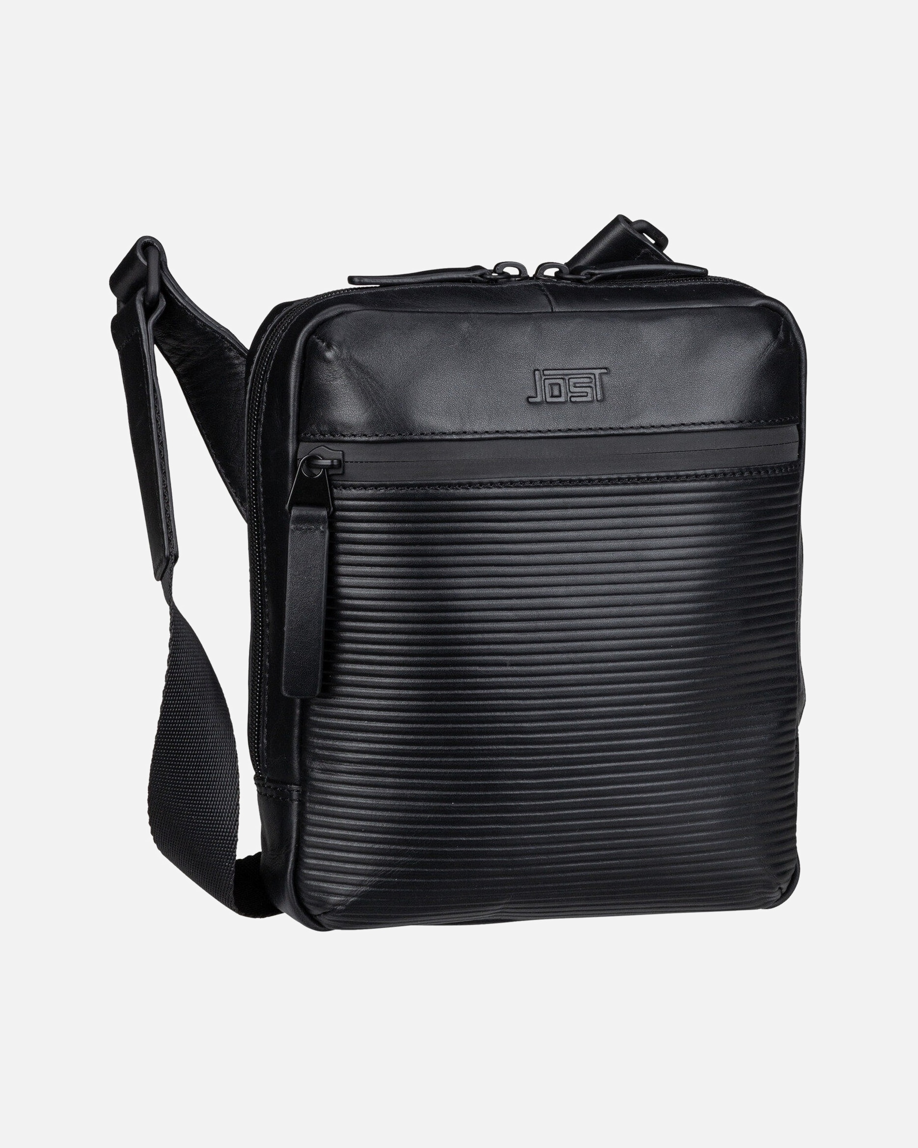 Umhängetasche für Unisex Jost Bodybag Aarhus Linea Schwarz
