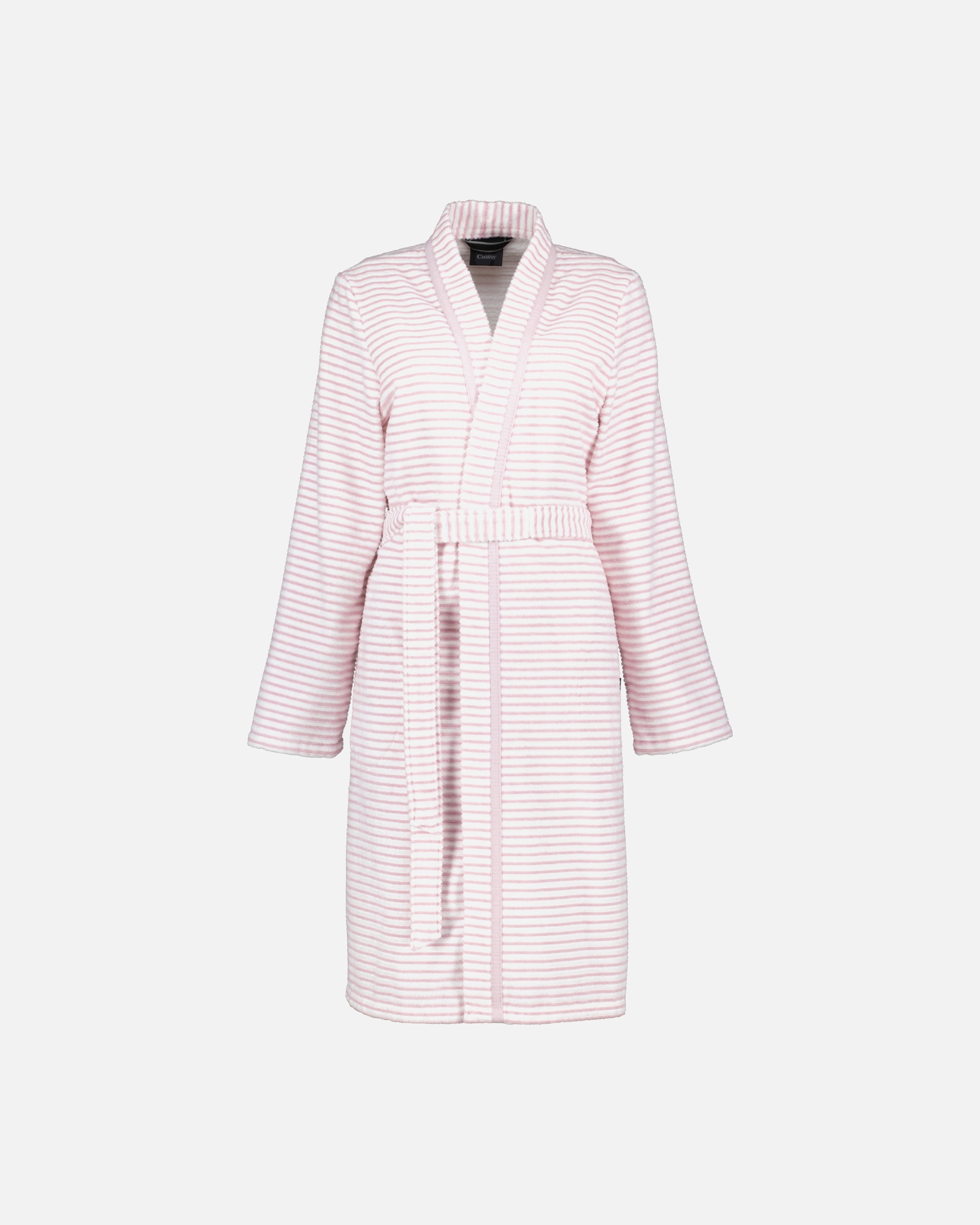 Bademantel für Weiblich Cawö Cawö Bademäntel Damen Kimono Struktur 1214 malve - 22 XS