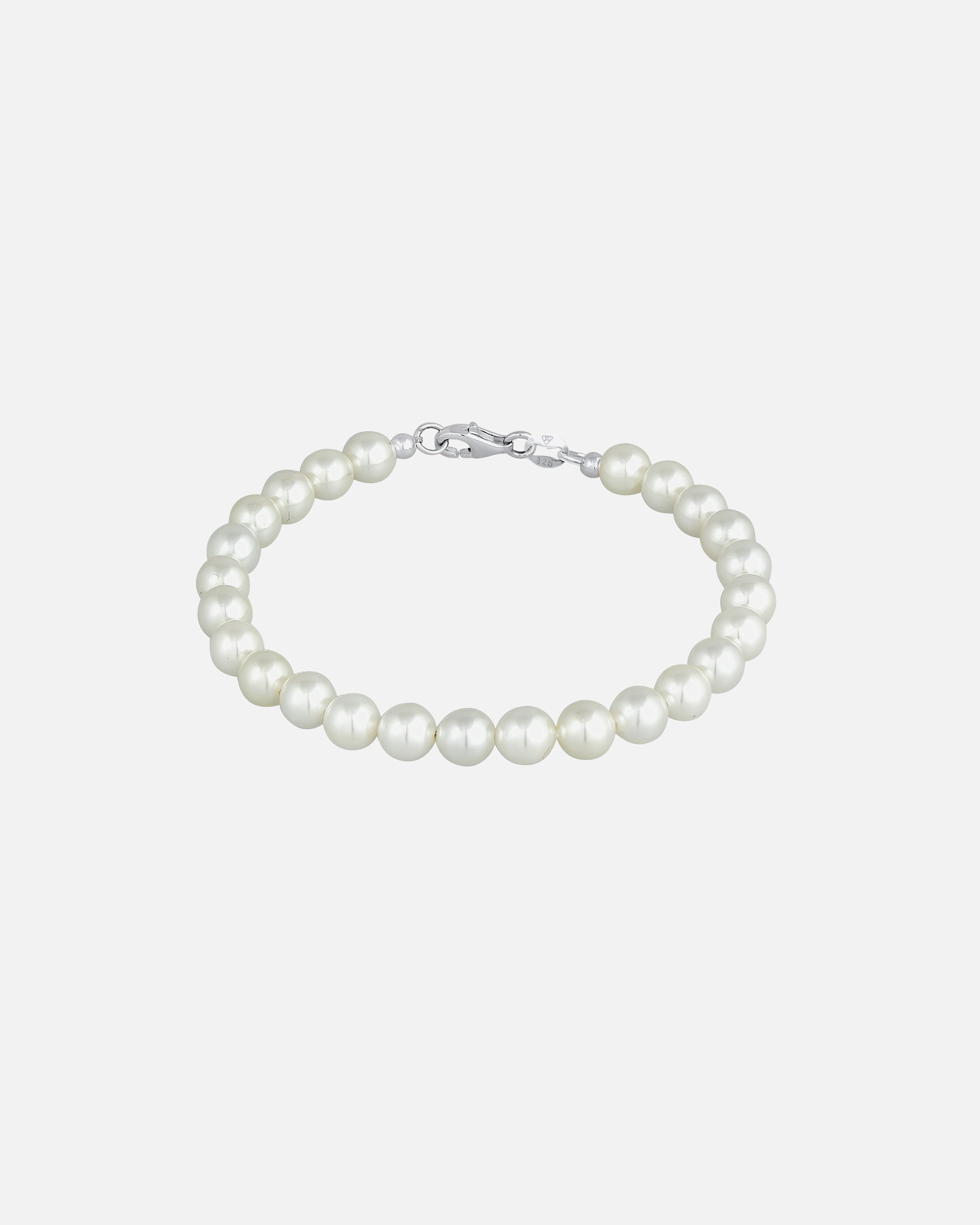 Armband für Weiblich Elli Muschelkernperlen 925 Sterling Silber 1 Stück