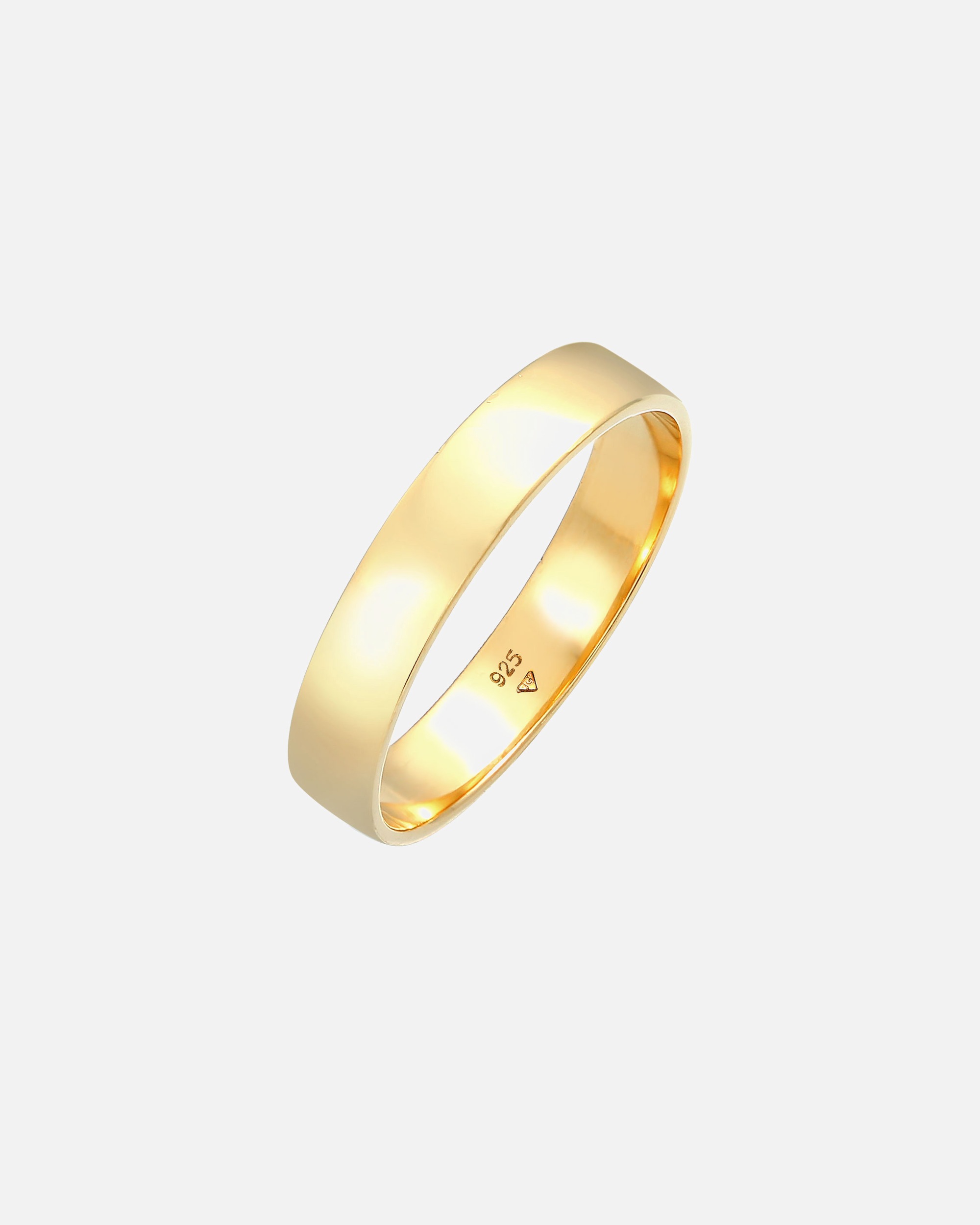 Ring für Männlich KUZZOI Bandring Herrenring Freundschaftsring 925 Silber 66