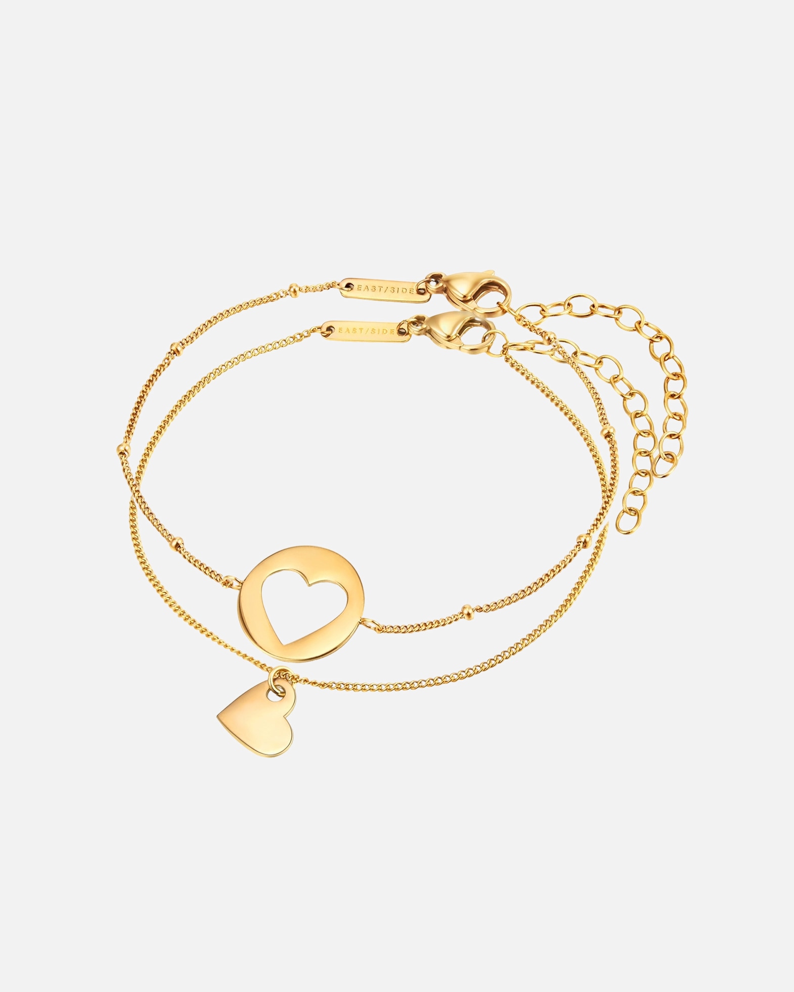 Armband für Weiblich EASTSIDE Armband Herz Edelstahl in Gelbgold 1 Stück
