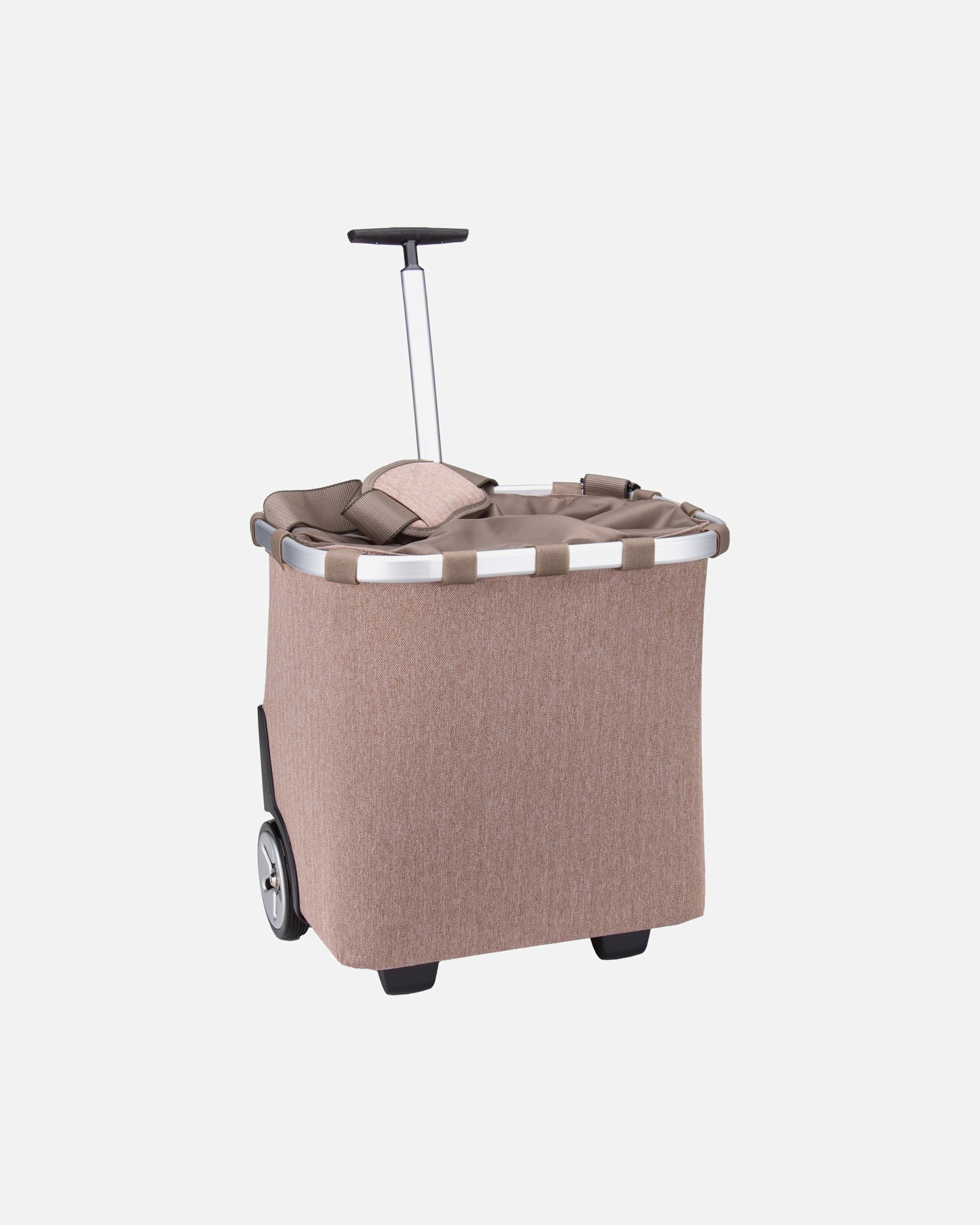 Tasche für Unisex Reisenthel Einkaufsroller Carrycruiser Frame Gold Herringbone Mokka