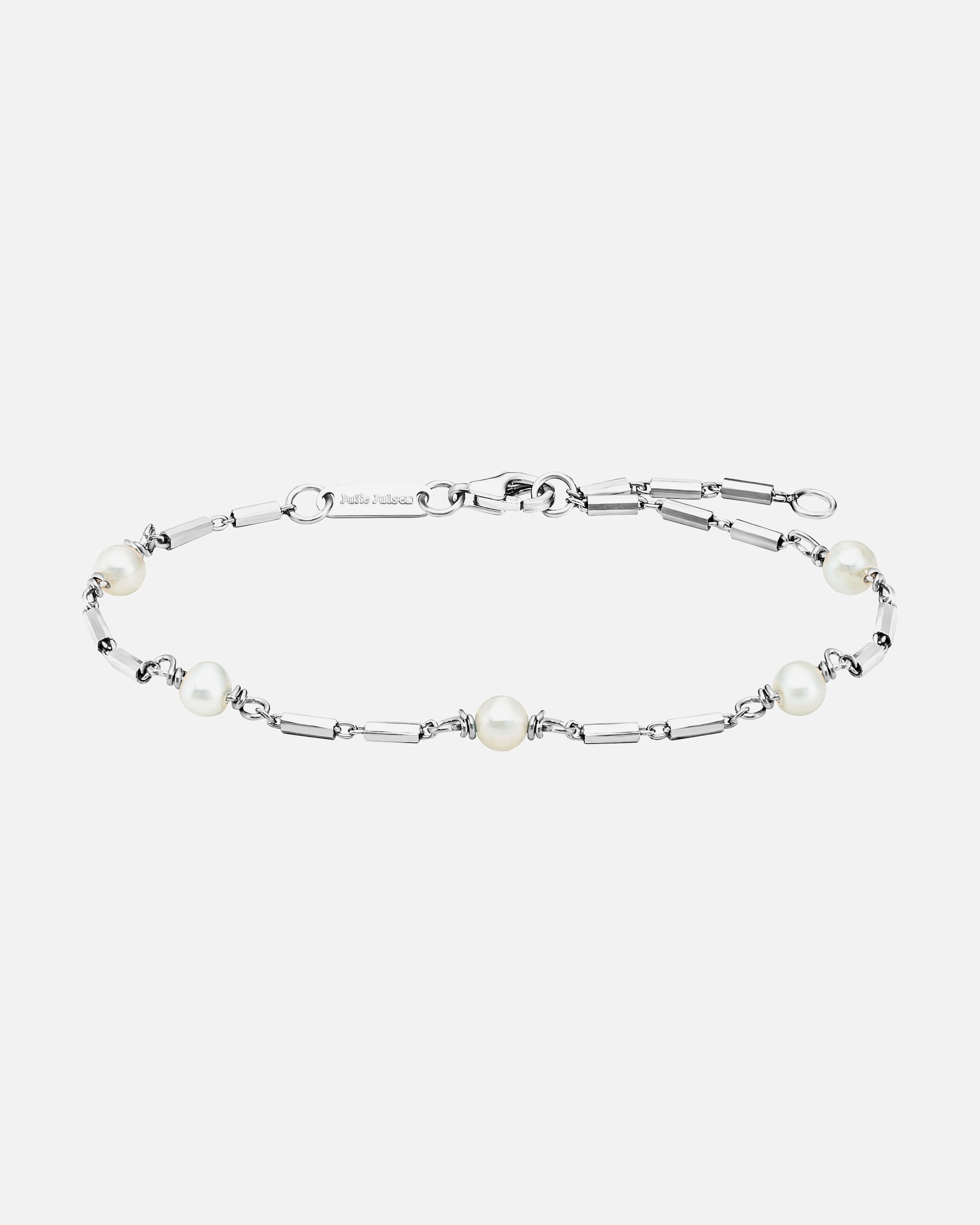 Armband für Weiblich Julie Julsen Armband 925/- Sterling Silber Perle 19cm