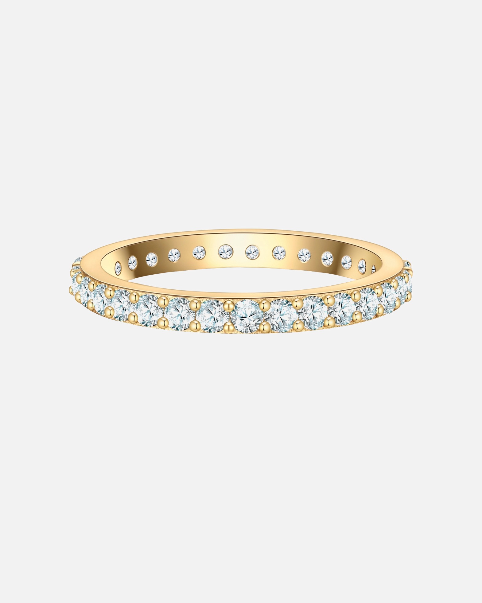 Ring für Weiblich Glanzstücke München Ring aus Sterling Silber in gelbgold 54