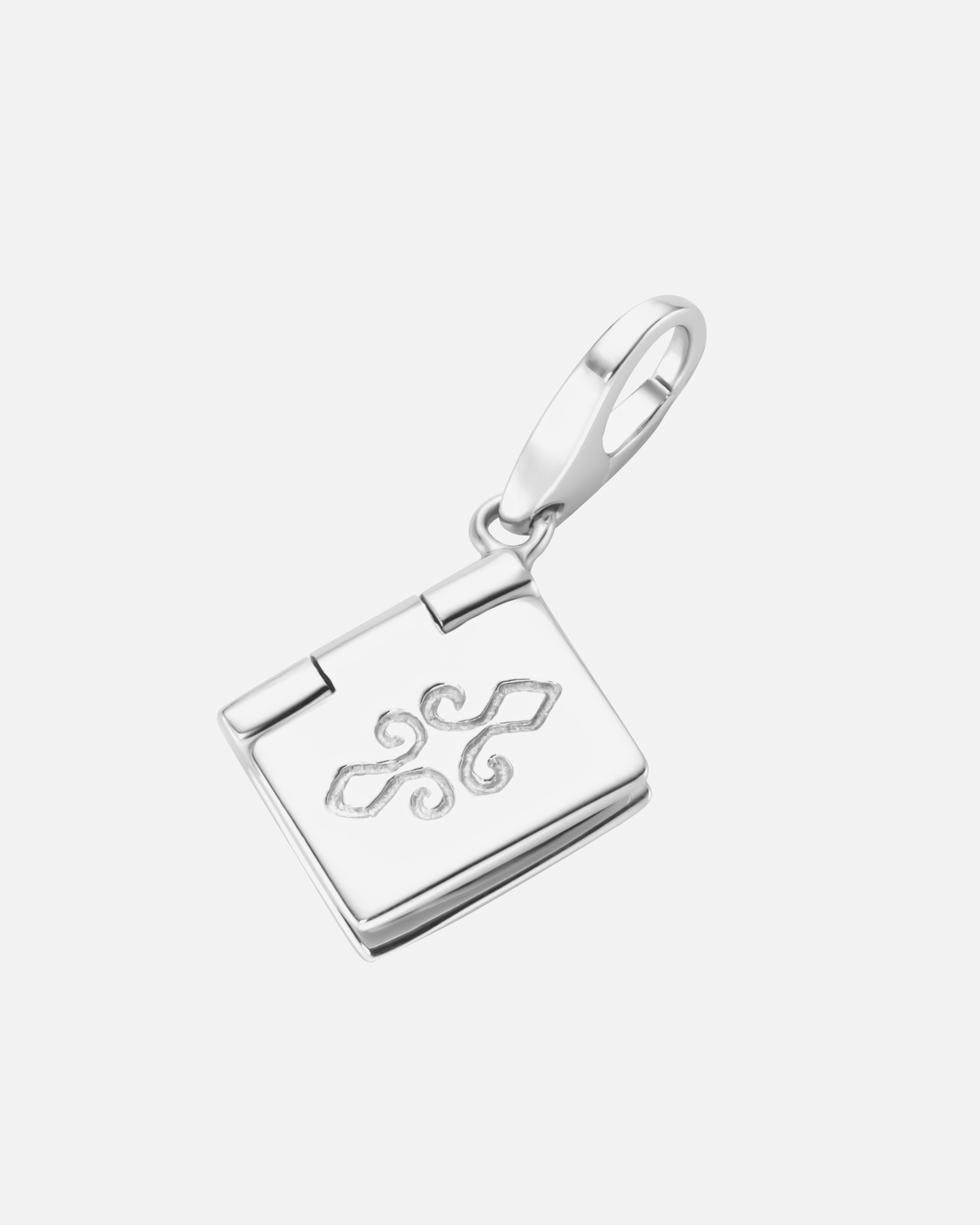 Schmuckanhänger für Weiblich Giorgio Martello Milano Charm Buch, Silber 925 Onesize