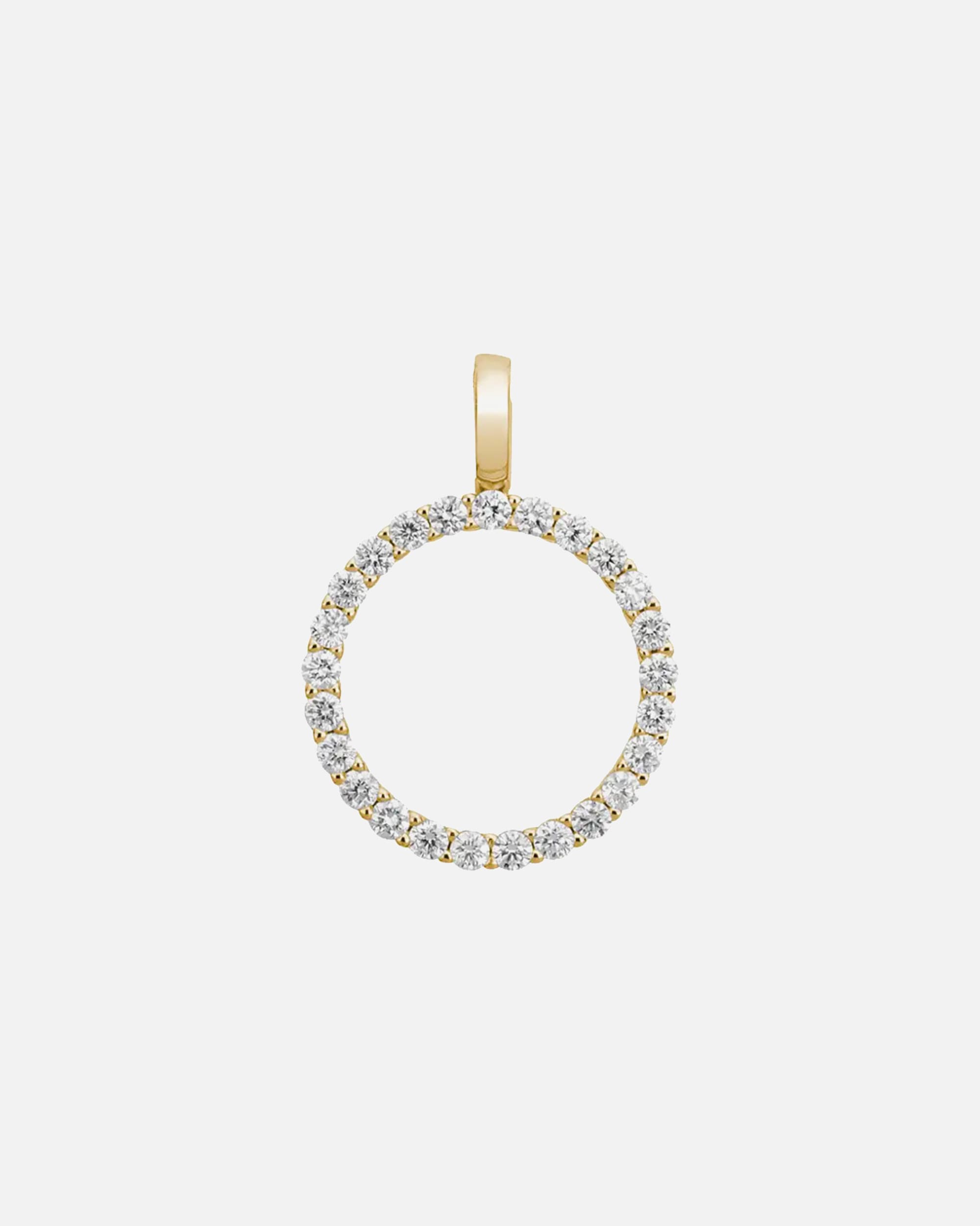 Anhänger für Weiblich Lyomi Default Brand Line Anhänger 585/- Gold Diamant Lab Grown 0,68ct. gelb vergoldet