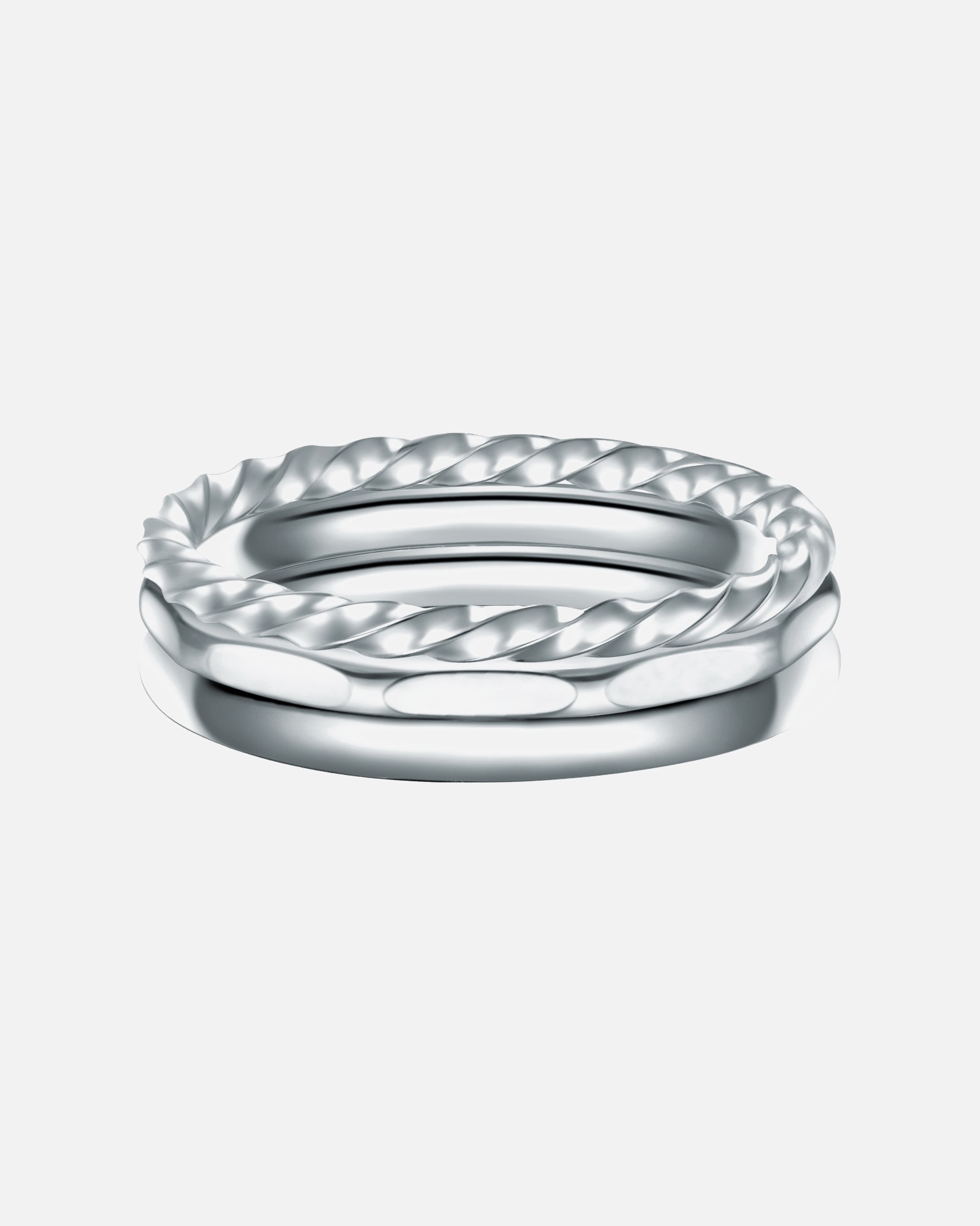 Ring für Weiblich EASTSIDE Ring Edelstahl in Silber 58