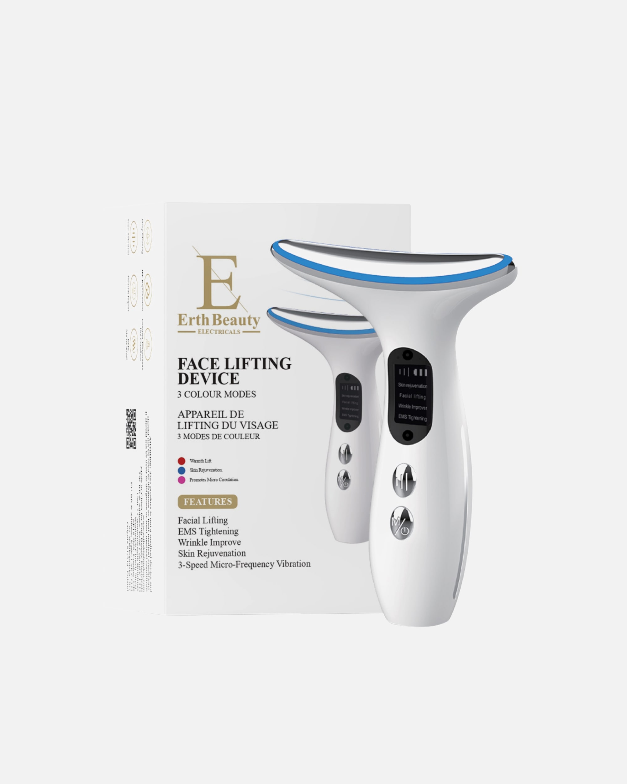 Elektrisches Gesichtsmassagegerät für Weiblich ErthSkin London Facelifting-Gerät 1 Stück