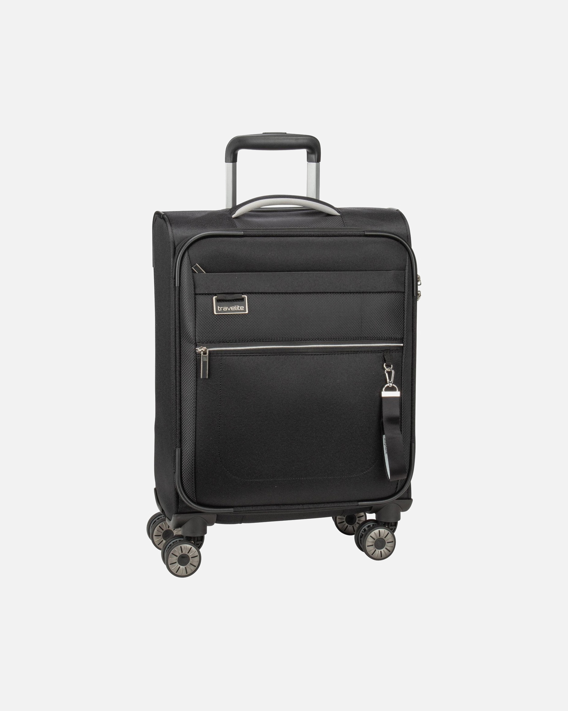 Trolley für Unisex Travelite Trolley Miigo 4w Trolley S Nachtschwarz