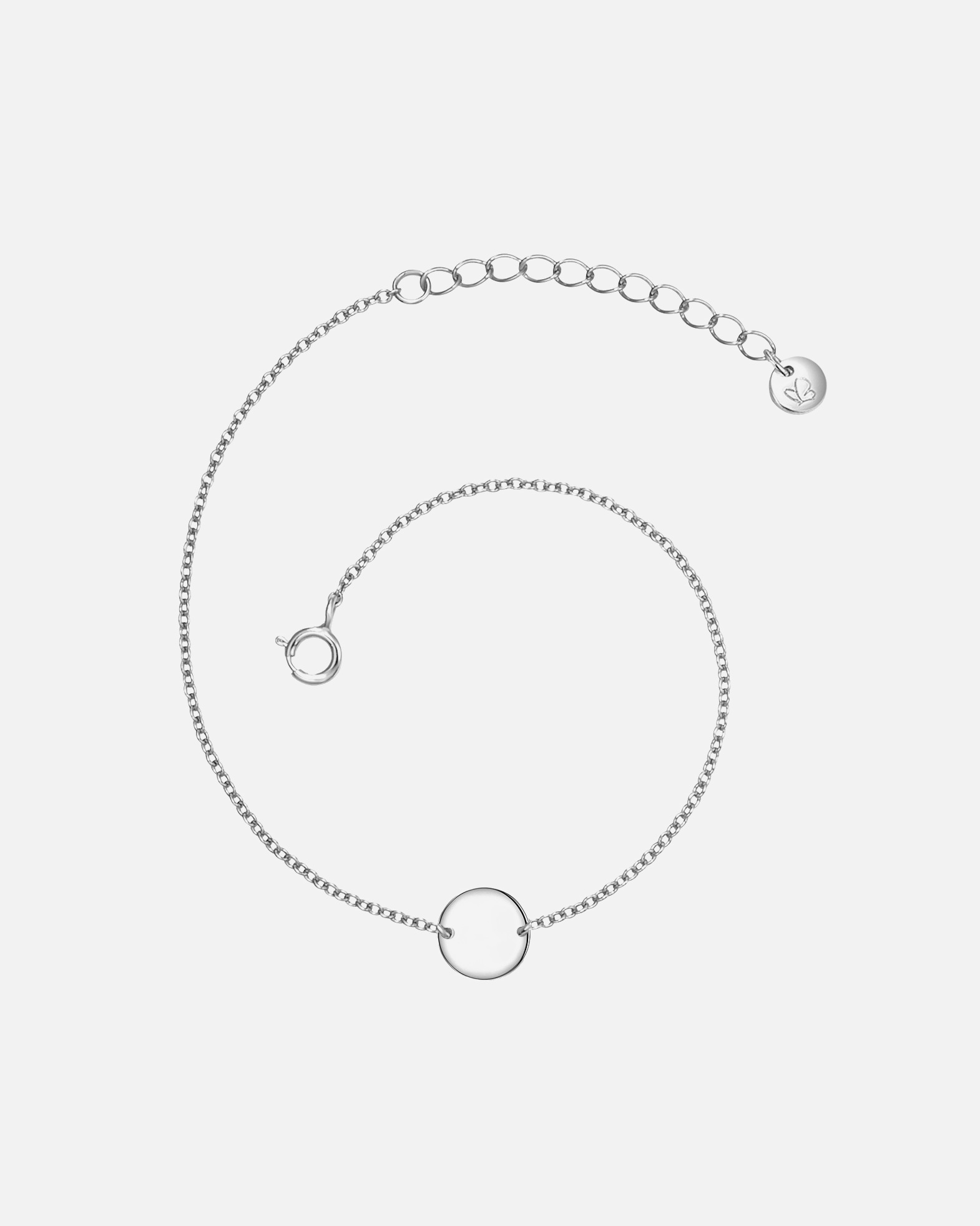 Armband für Weiblich Glanzstücke München Armband Kreis Sterling Silber in Silber 1 Stück