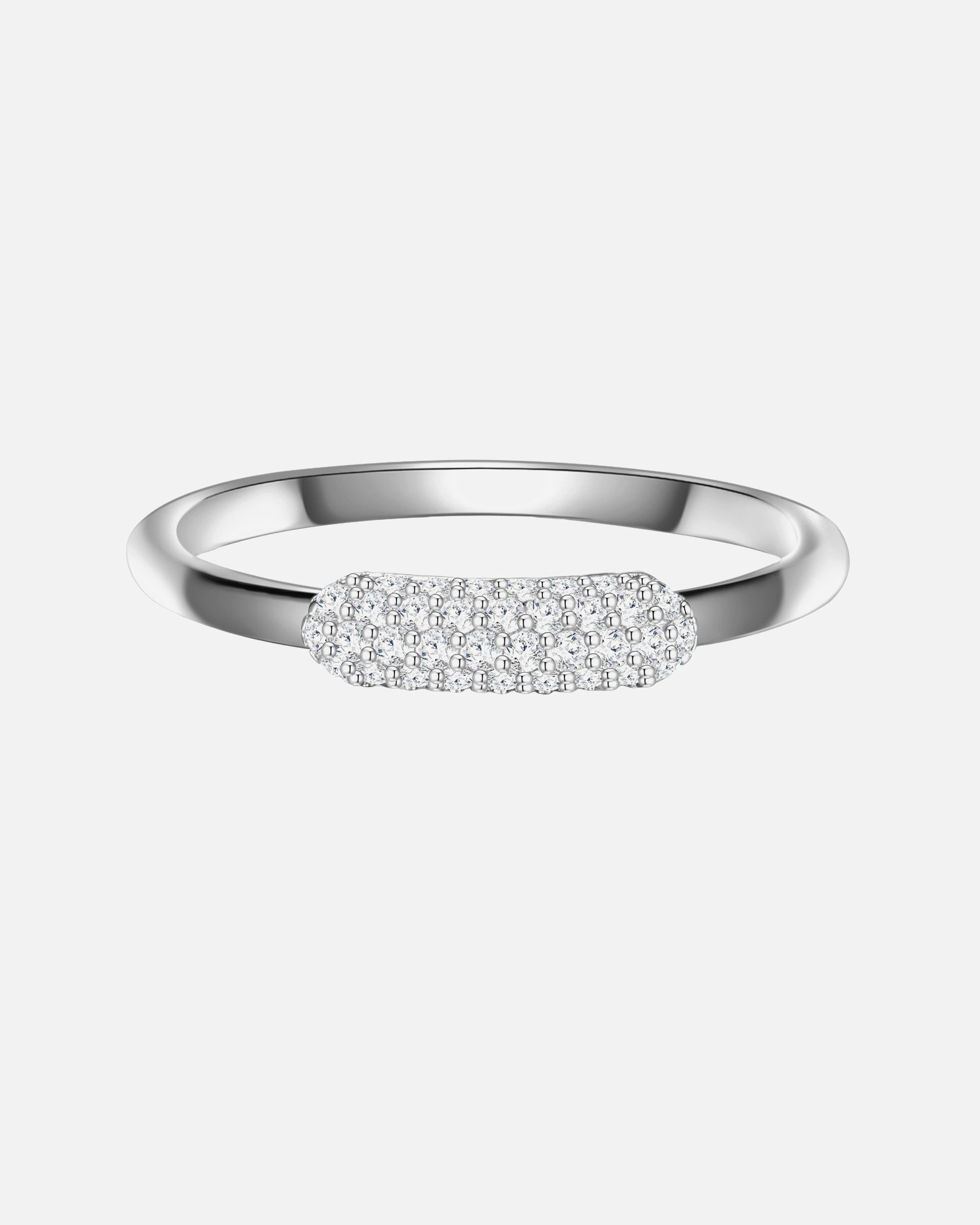 Ring für Weiblich Glanzstücke München Ring Sterling Silber Zirkonia in Silber 48