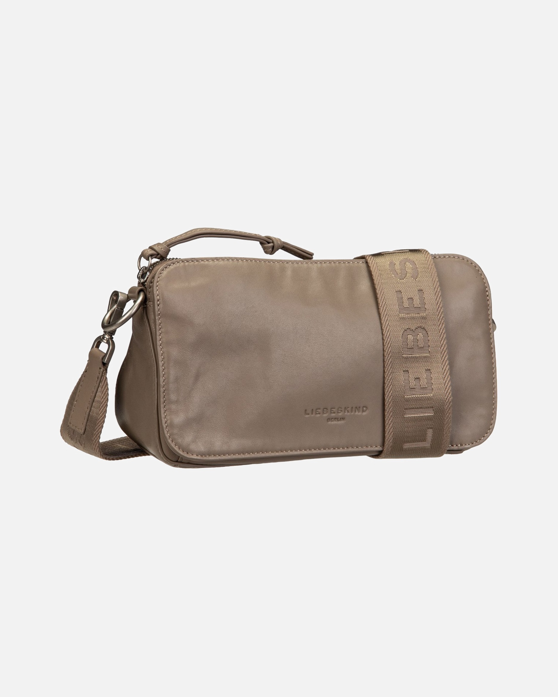 Umhängetasche für Weiblich Liebeskind Bodybag Basic Clarice M Neutral Grey